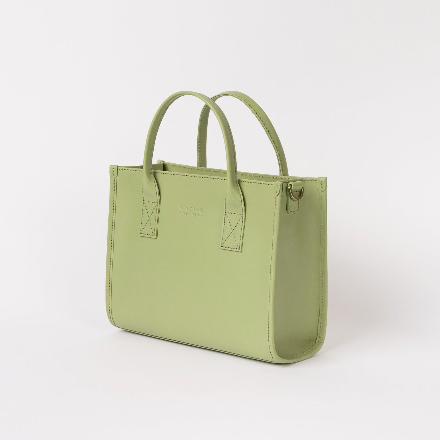 Jackie Midi Tasche - Leder Tea Green
