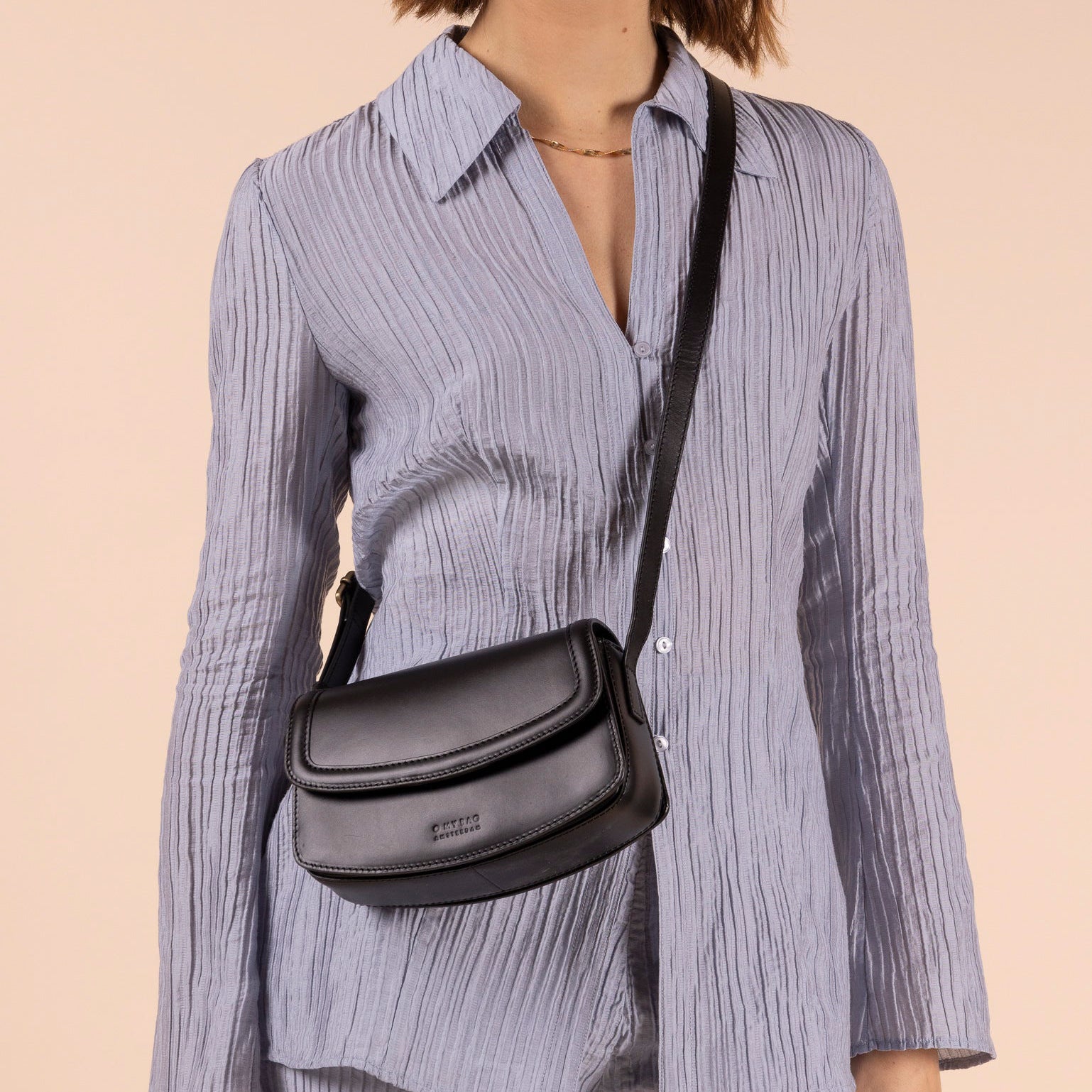 Kendalini Tasche - Leder Schwarz