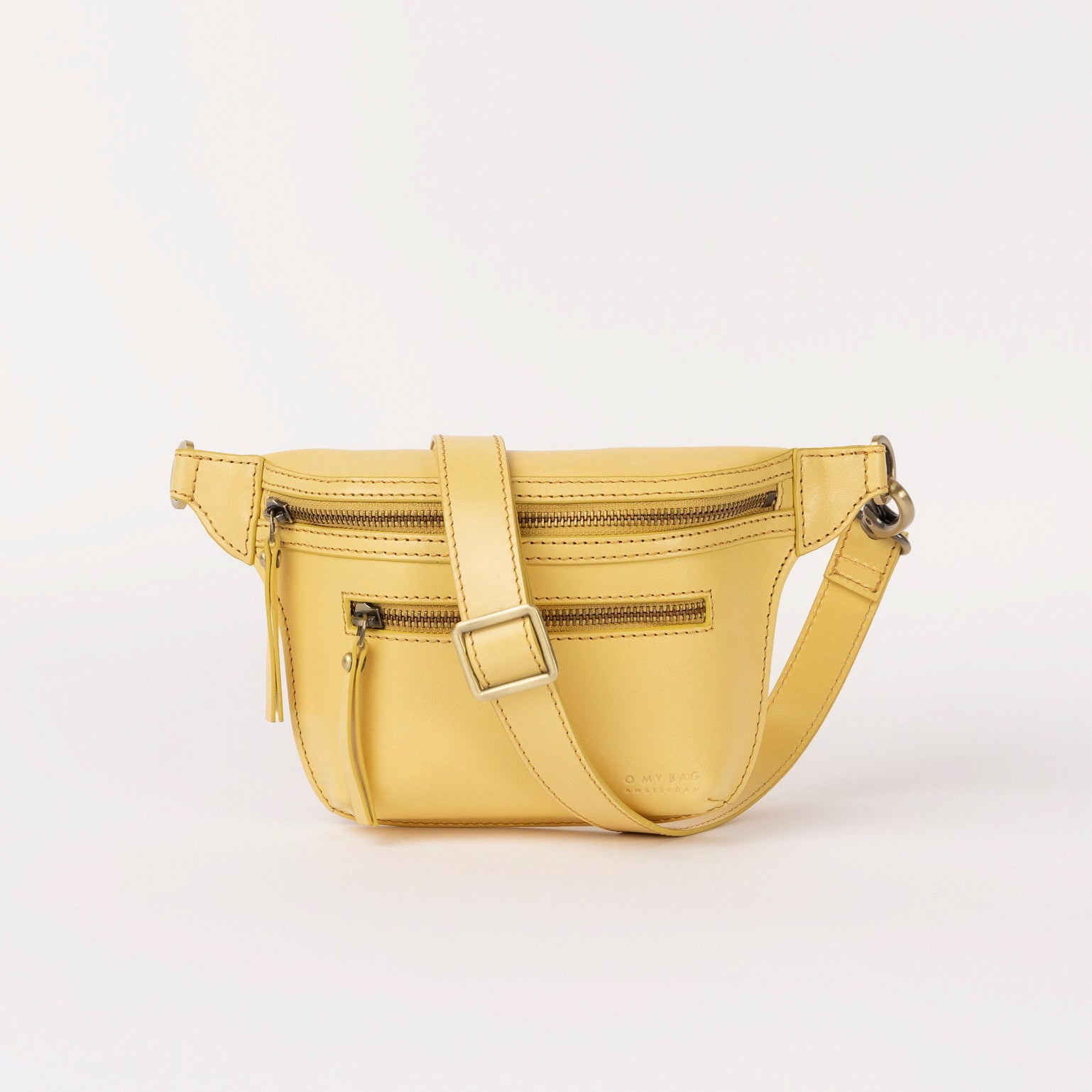 Beck's Bauchtasche - Leder Butter Yellow