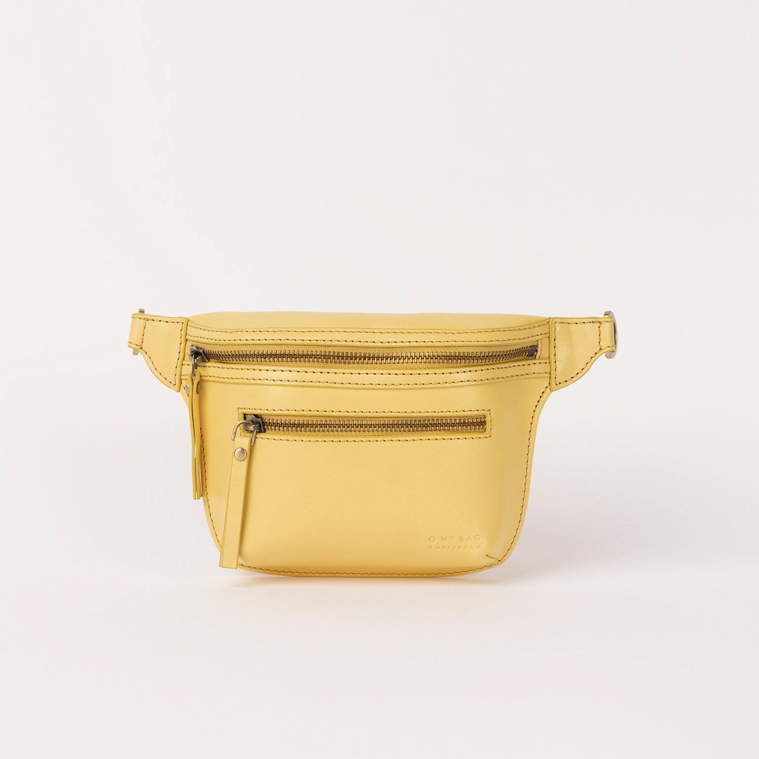 Beck's Bauchtasche - Leder Butter Yellow