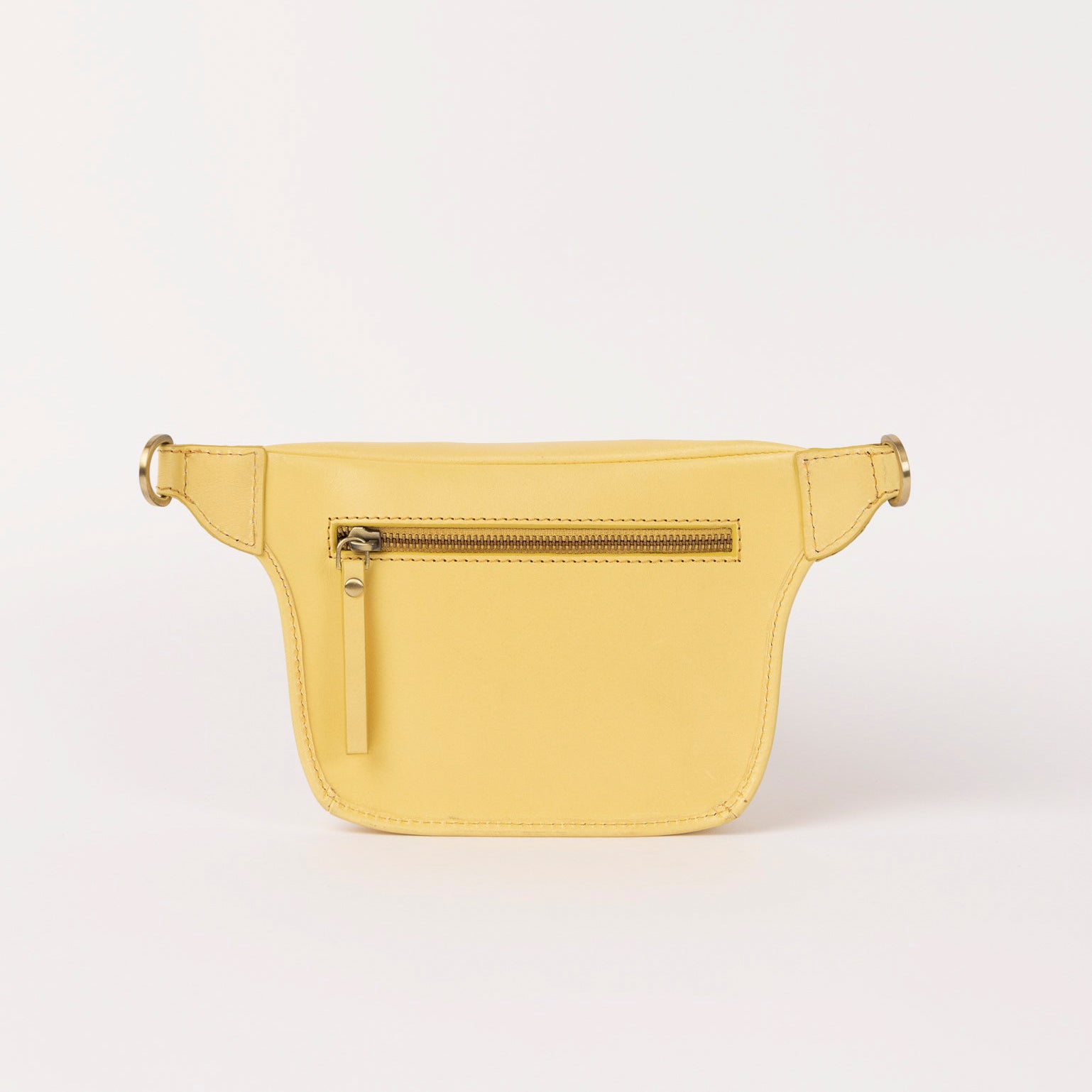 Beck's Bauchtasche - Leder Butter Yellow