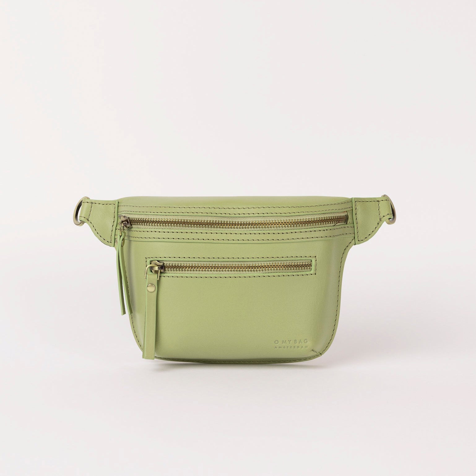 Beck's Bauchtasche - Leder Tea Green