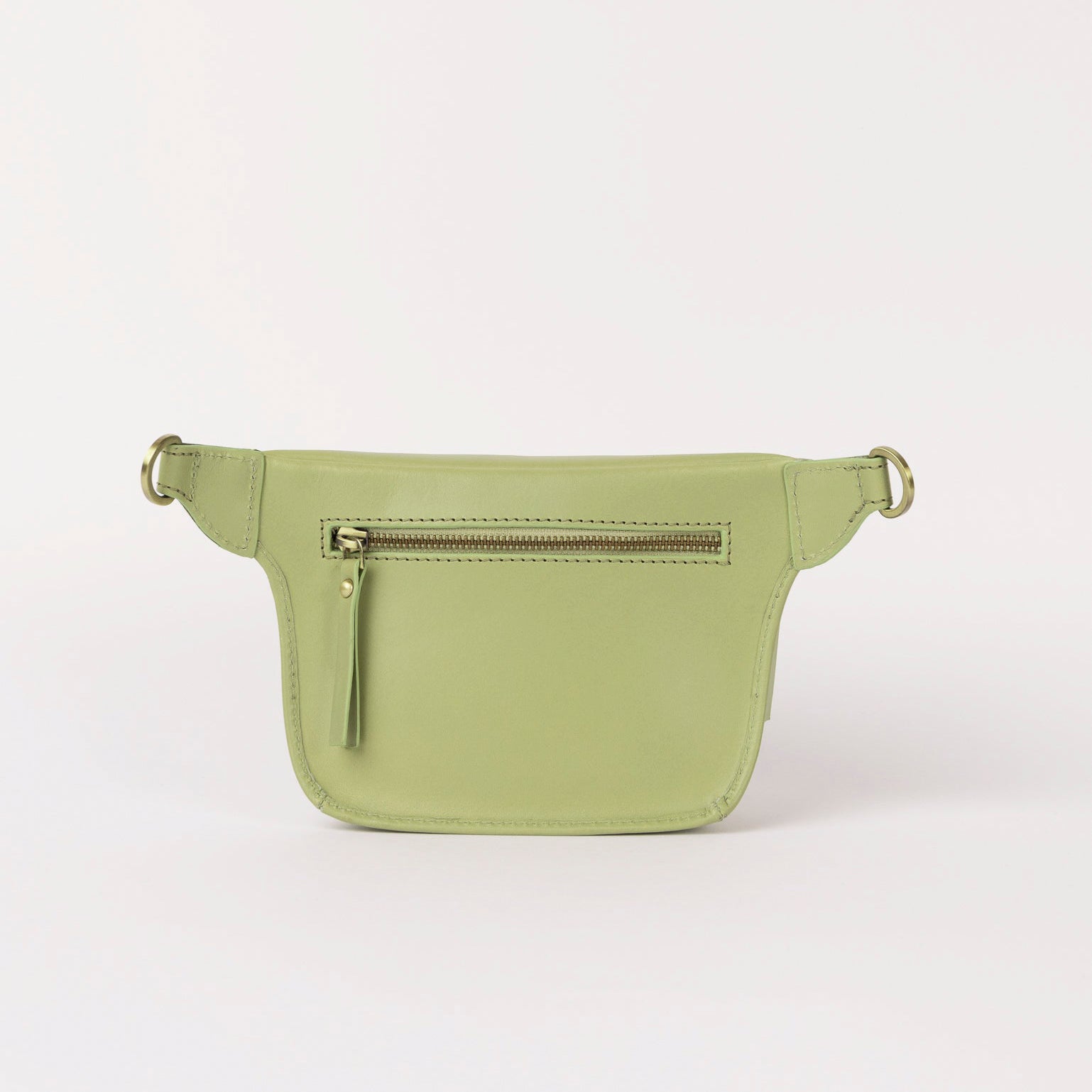 Beck's Bauchtasche - Leder Tea Green