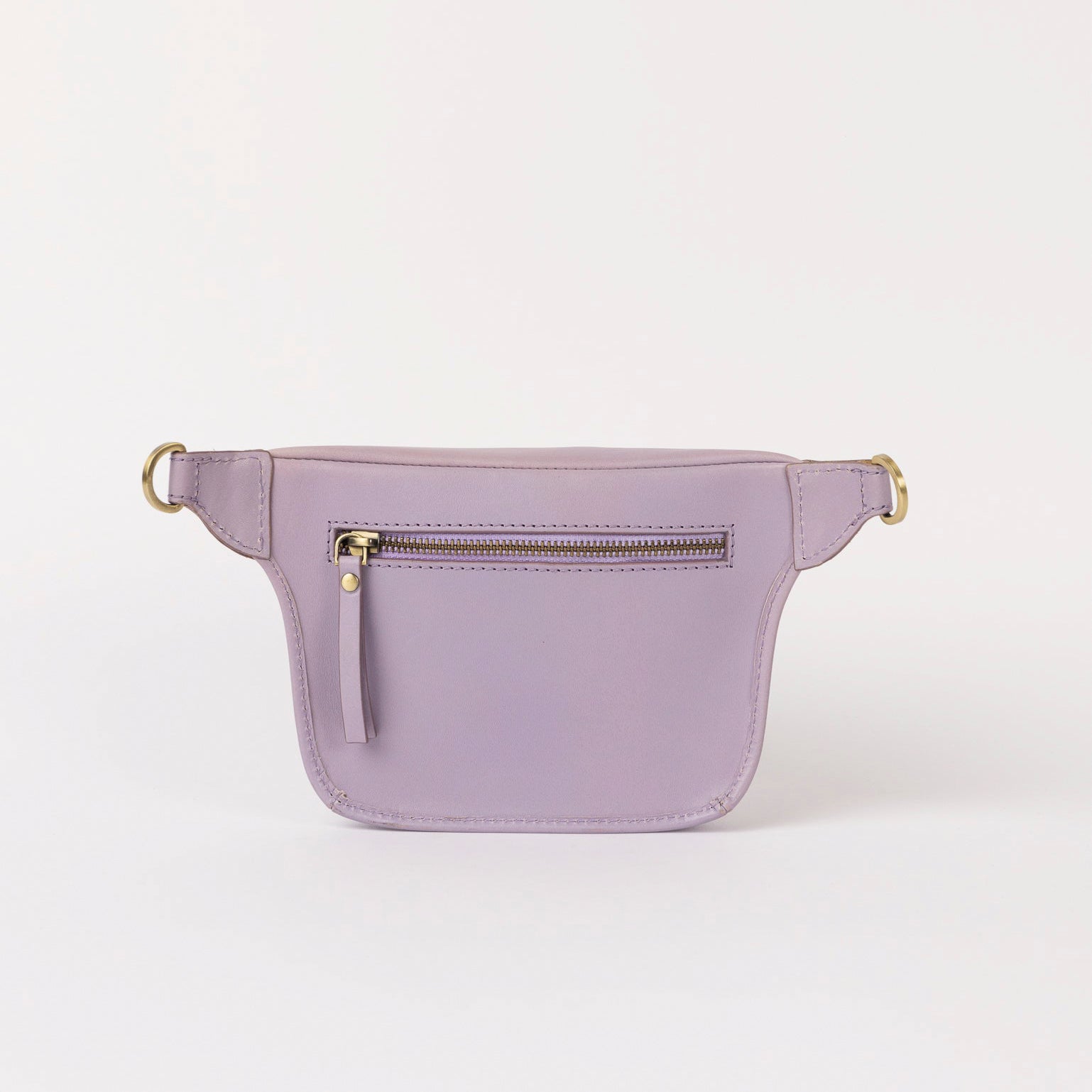 Beck's Bauchtasche - Leder Lavendel