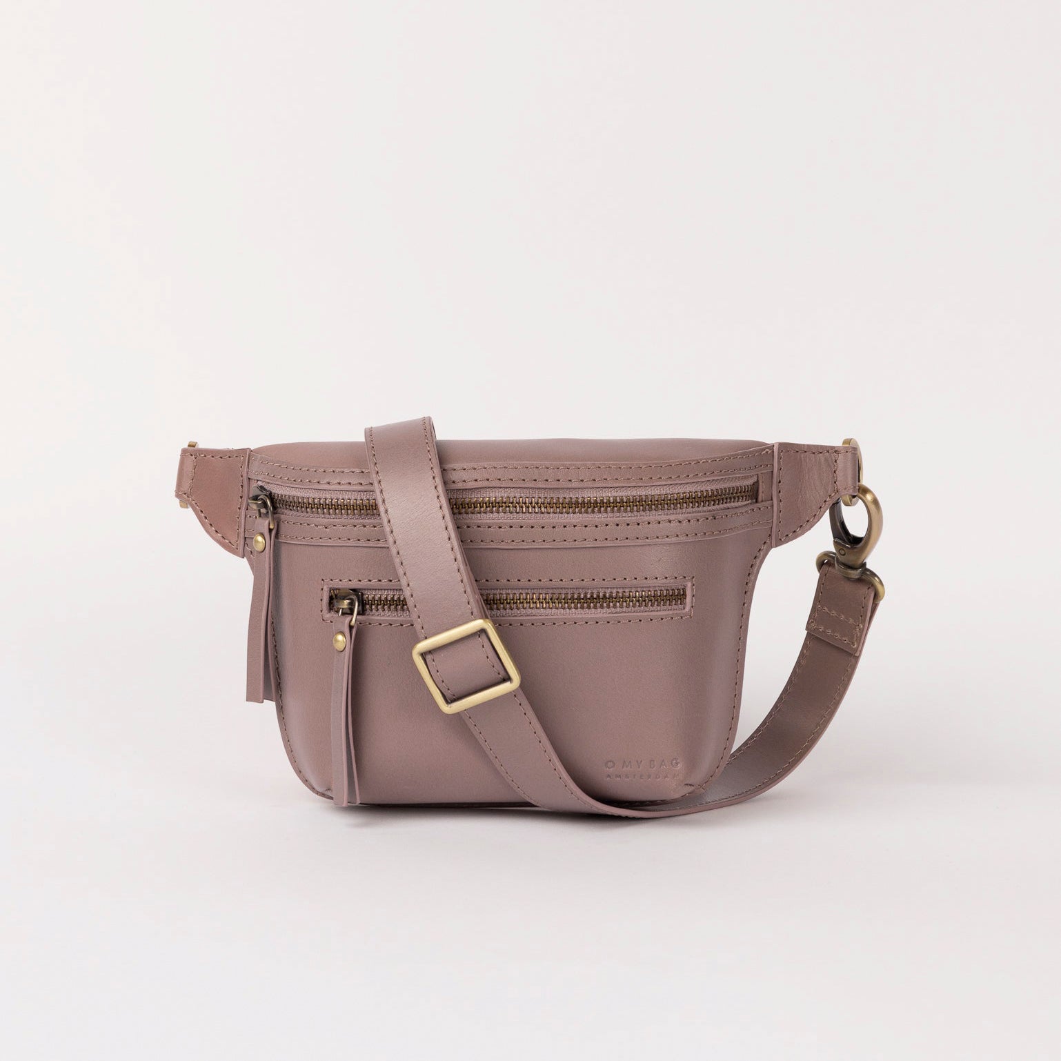 Beck's Bauchtasche - Leder Pale Mauve