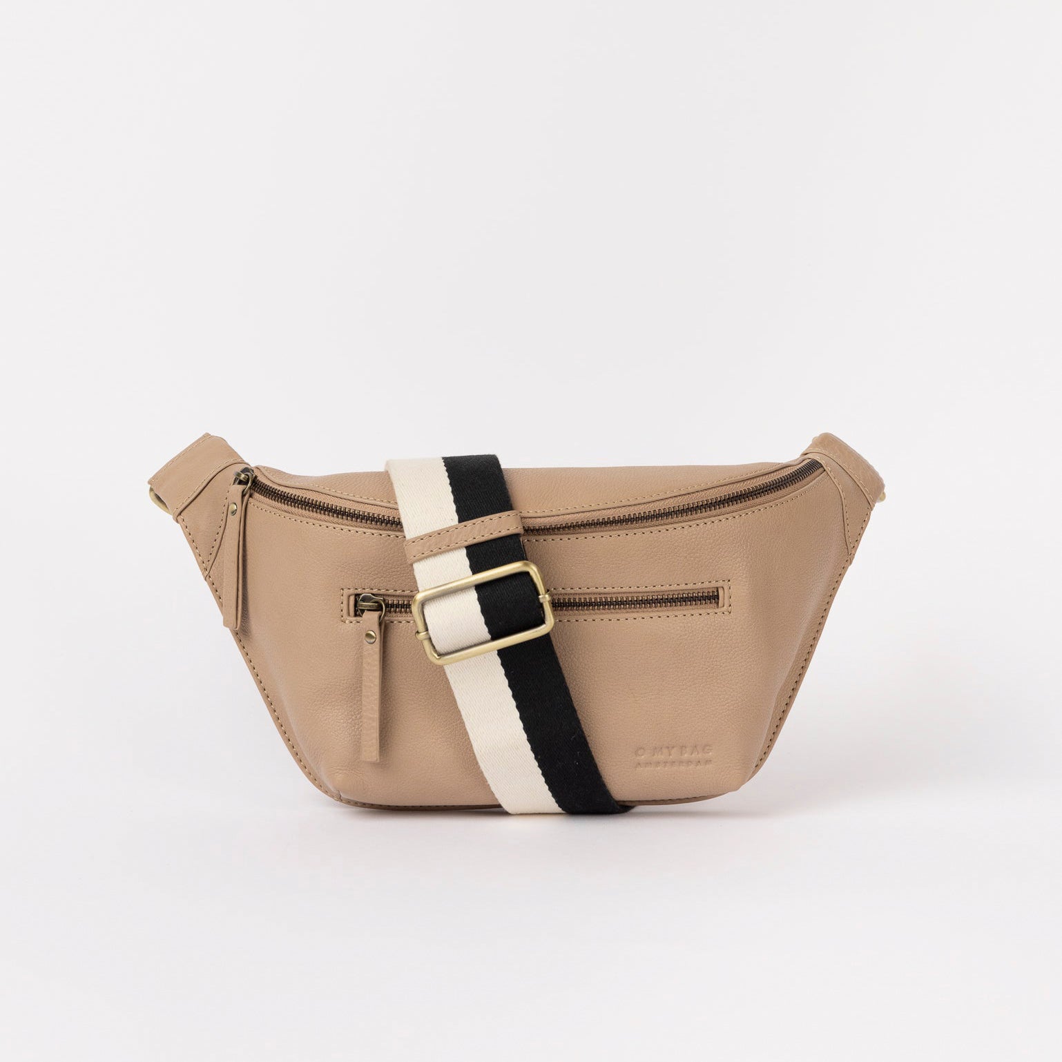 Drew Bauchtasche - Leder Sand mit 2 Straps