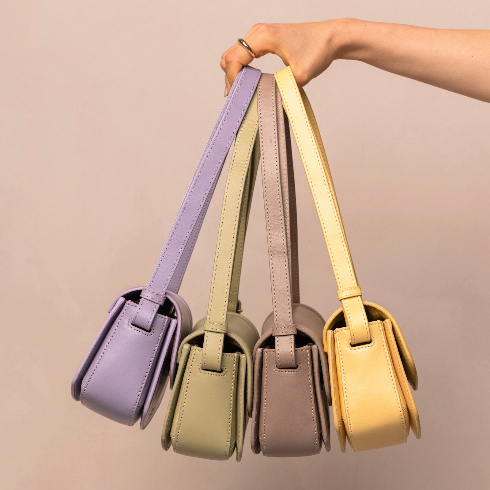 Kendalini Tasche - Leder Lavendel