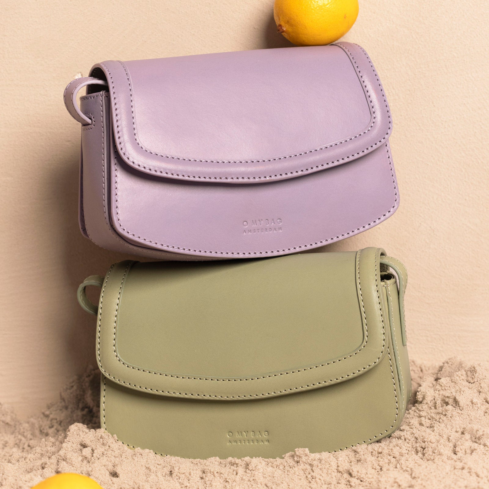 Kendalini Tasche - Leder Tea Green