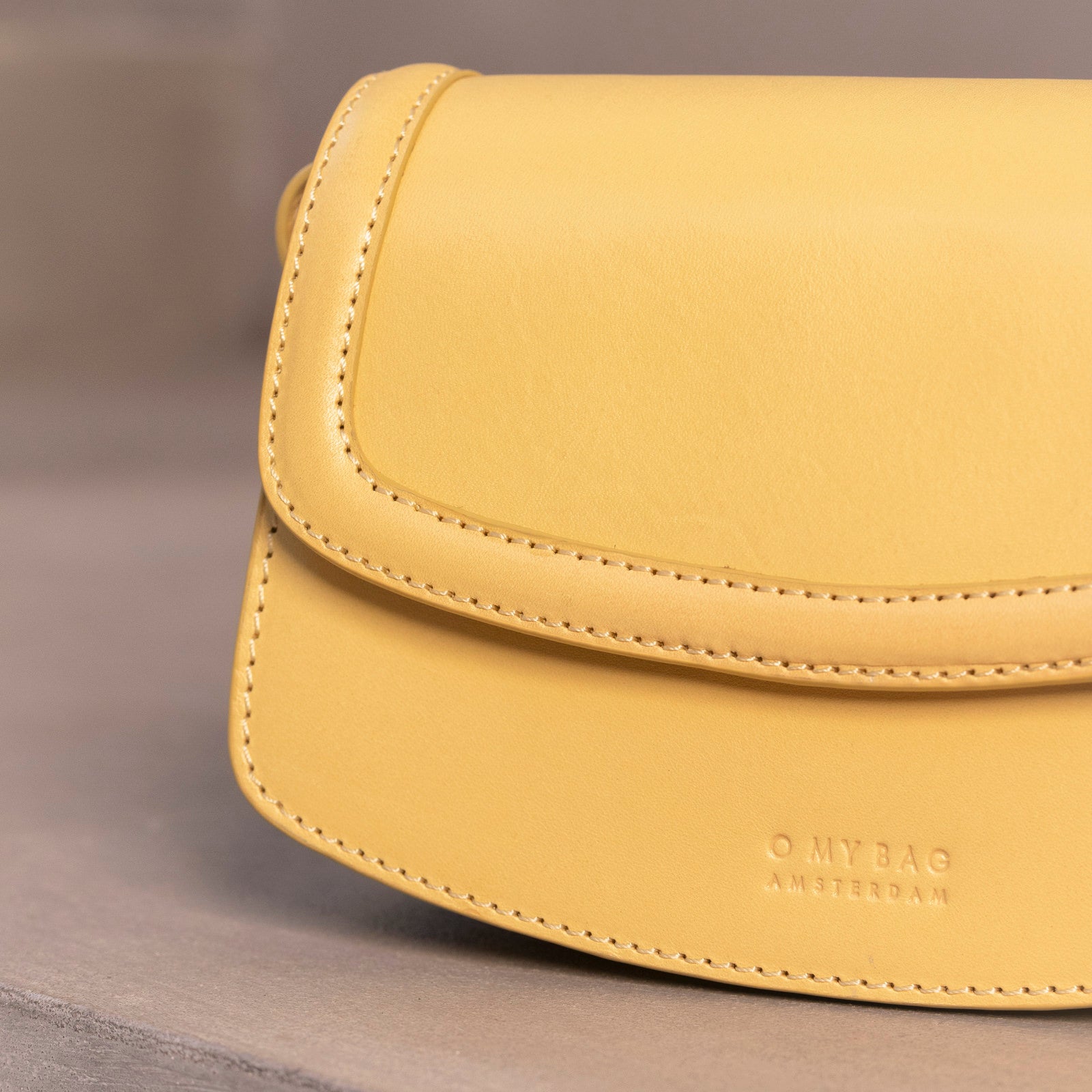Kendalini Tasche - Leder Butter Yellow