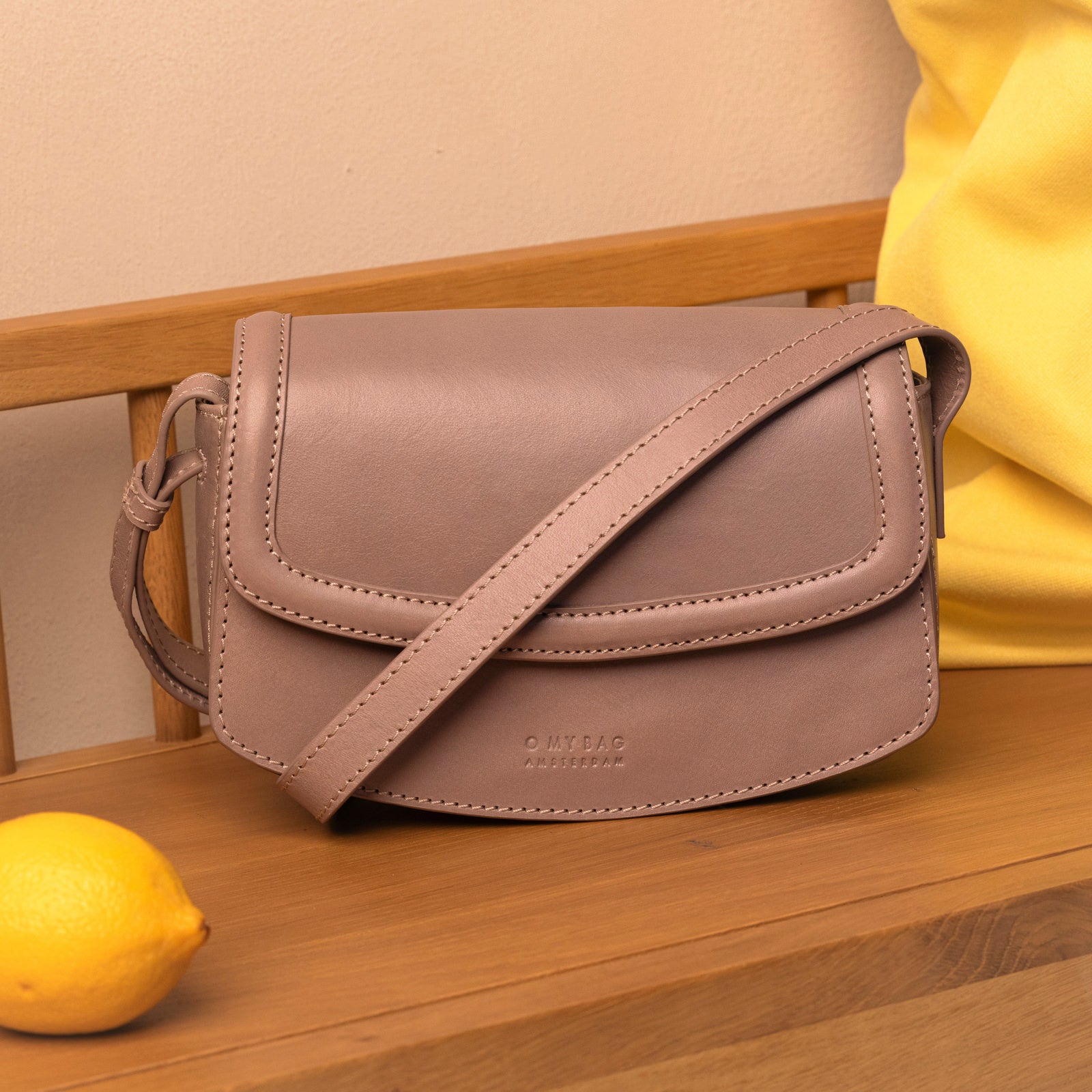 Kendalini Tasche - Leder Pale Mauve