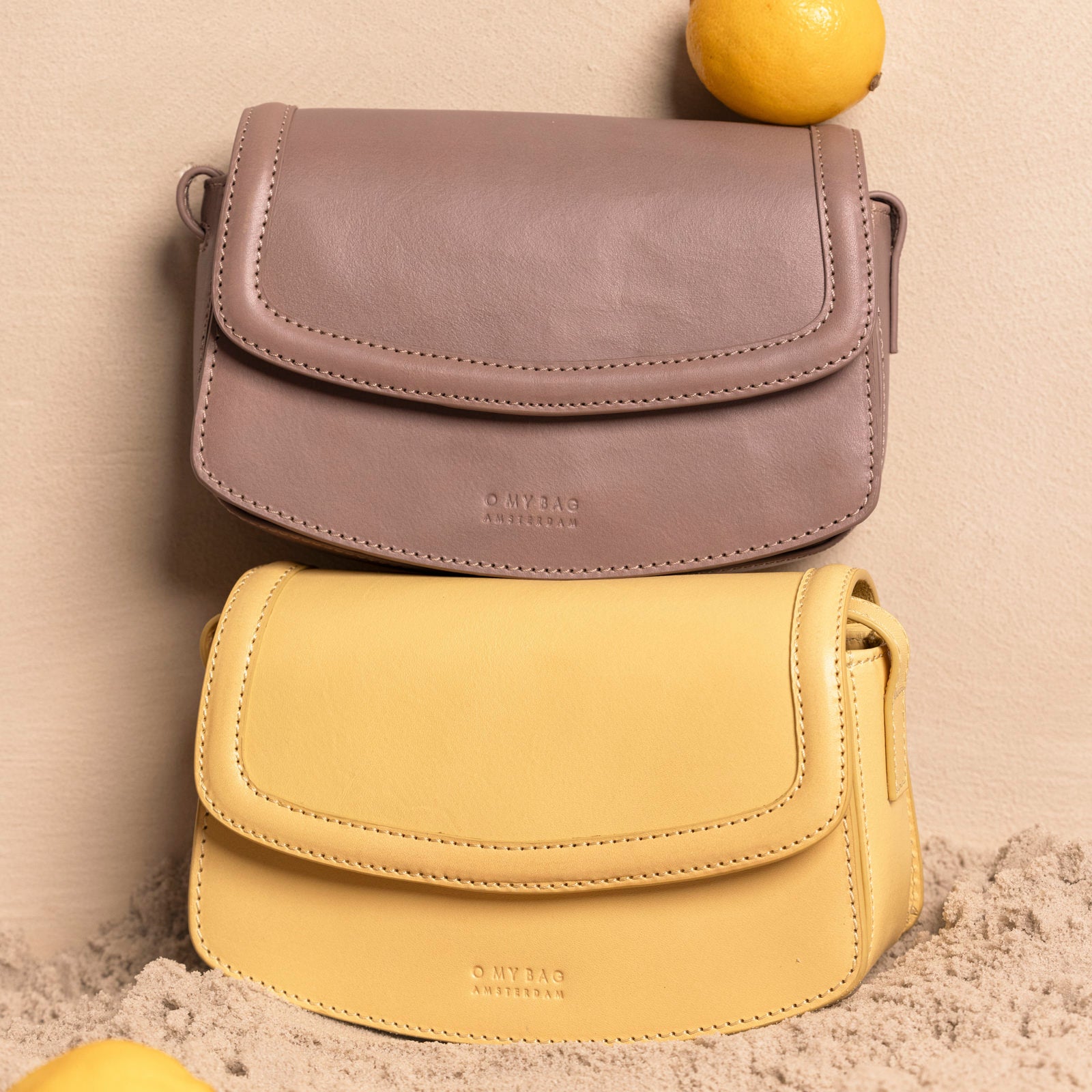Kendalini Tasche - Leder Pale Mauve