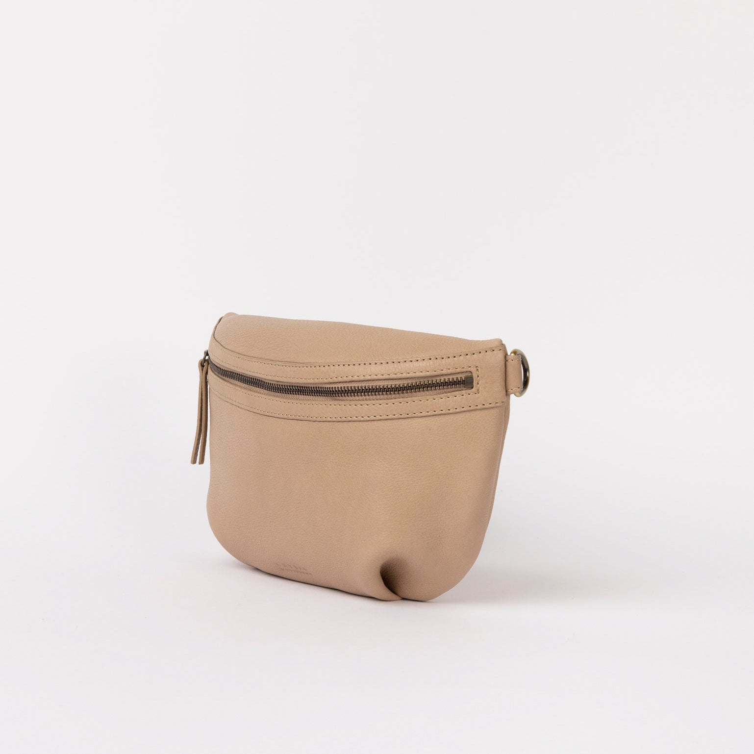 Milo Bauchtasche - Leder Sand
