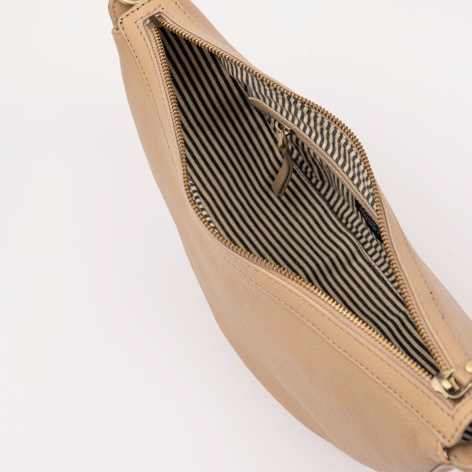 Leo Tasche - Leder Sand mit 2 Straps