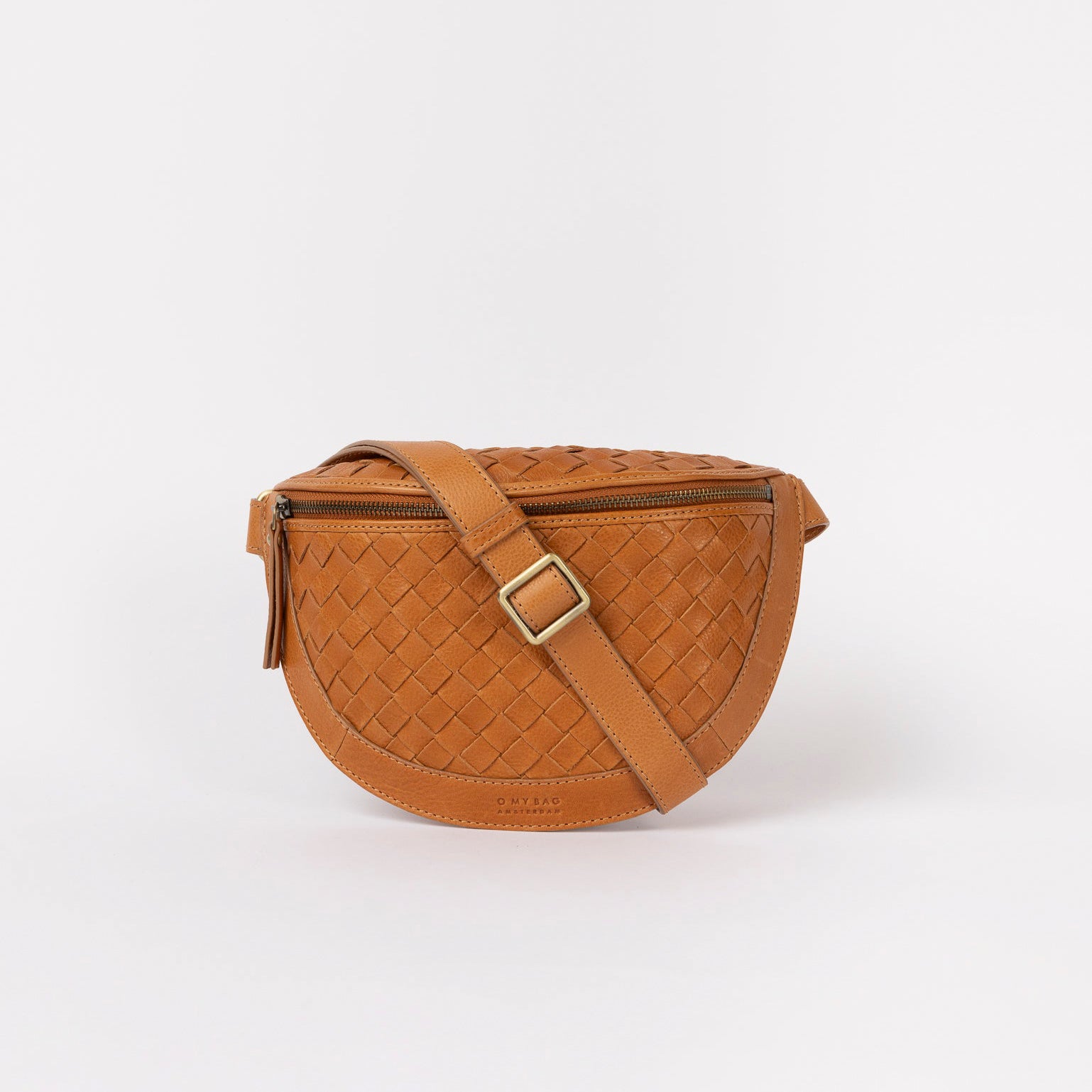 Ray Bauchtasche - Leder Cognac