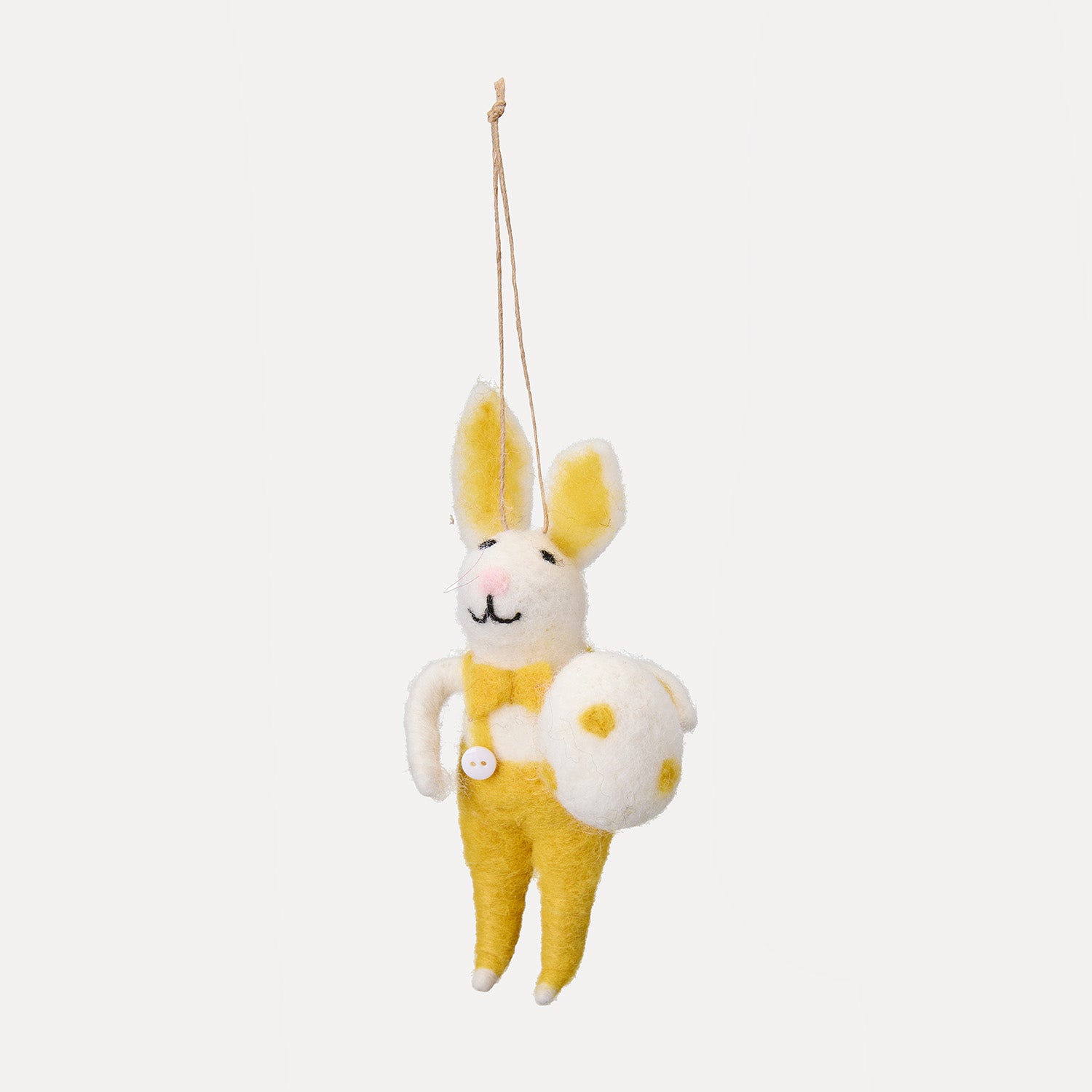 Filzanhänger Hase mit Fliege