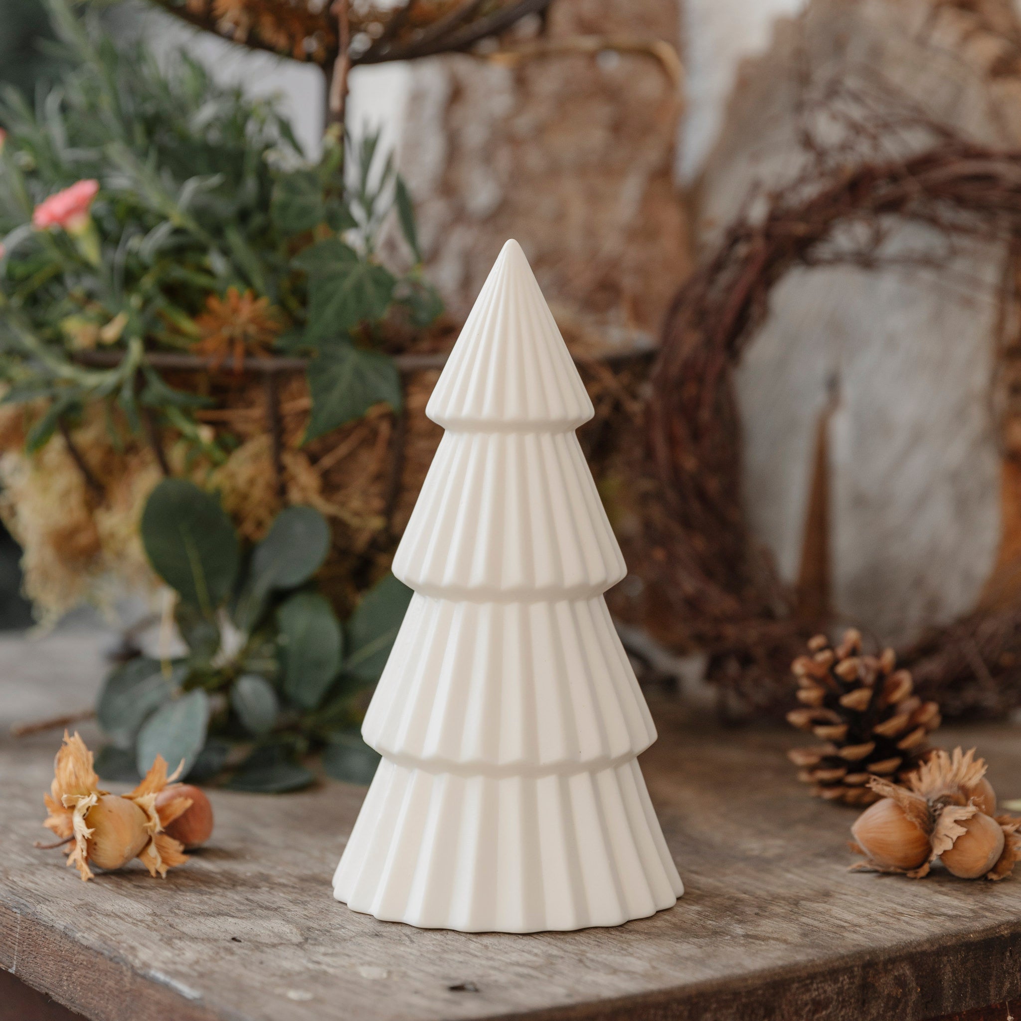 Deko Weihnachtsbaum Granli - weiß