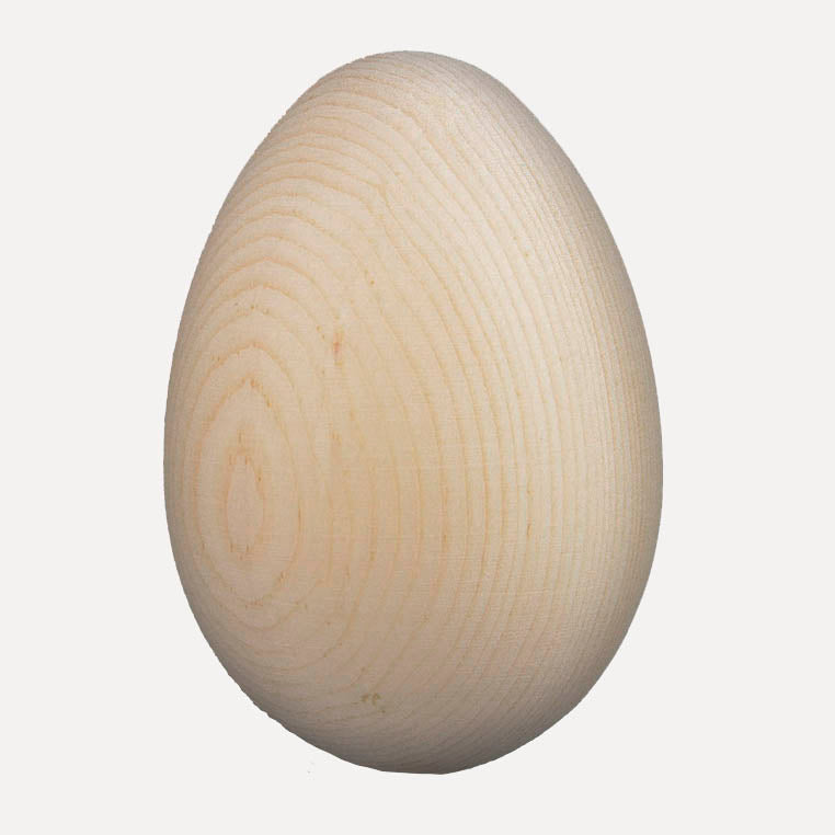 Osterei glatt S - Zirbenholz