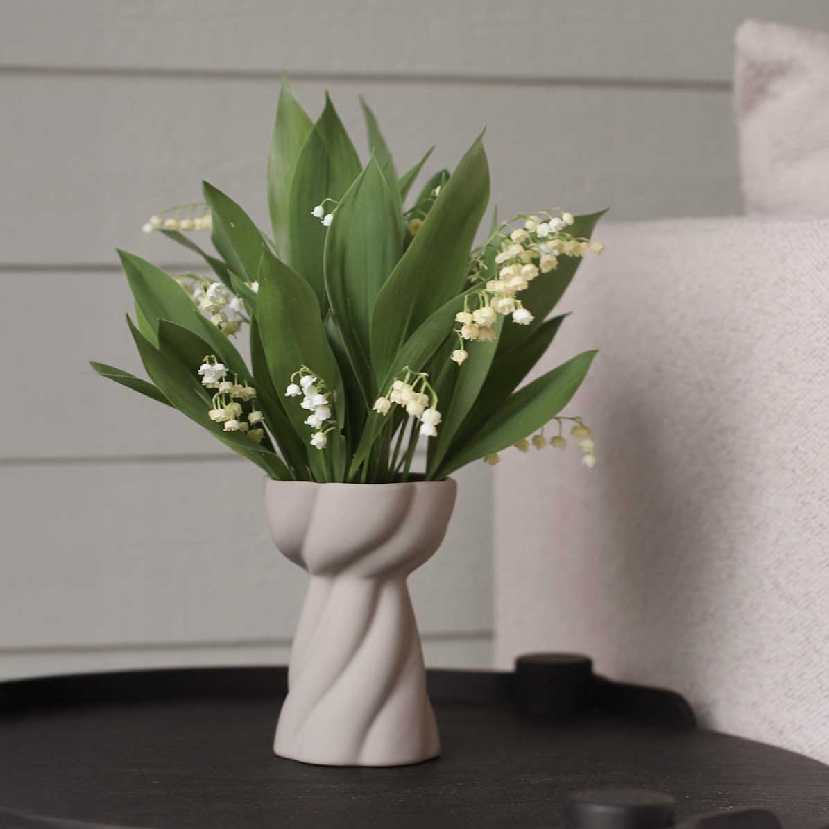 Hyazinthenvase Twist - sand