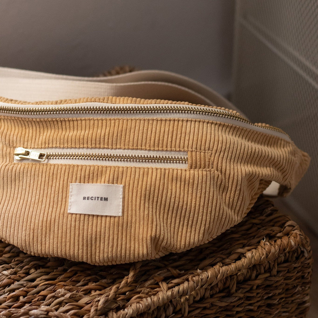 Jade Bauchtasche - butter yellow