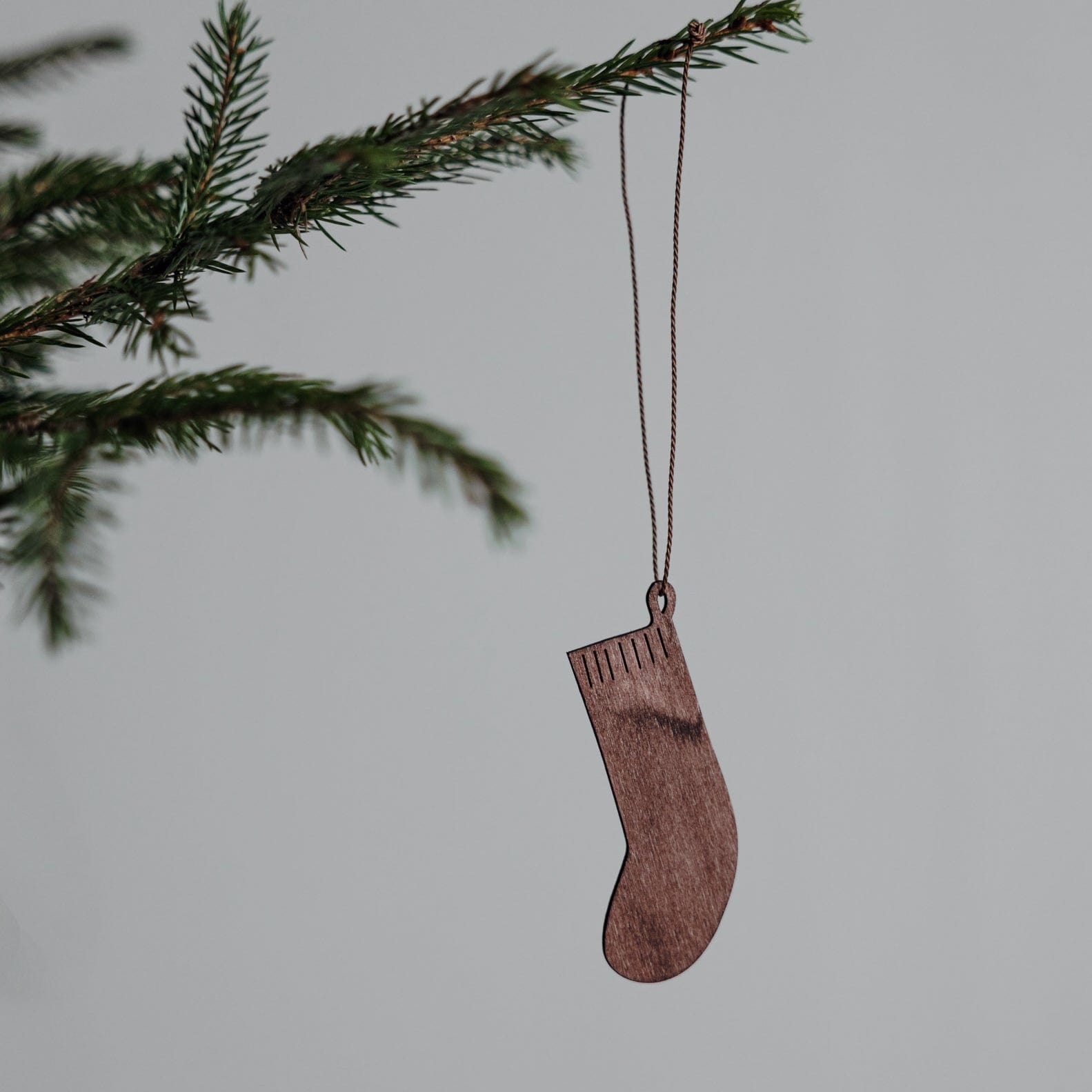 Holzanhänger Weihnachtssocke Janstorp