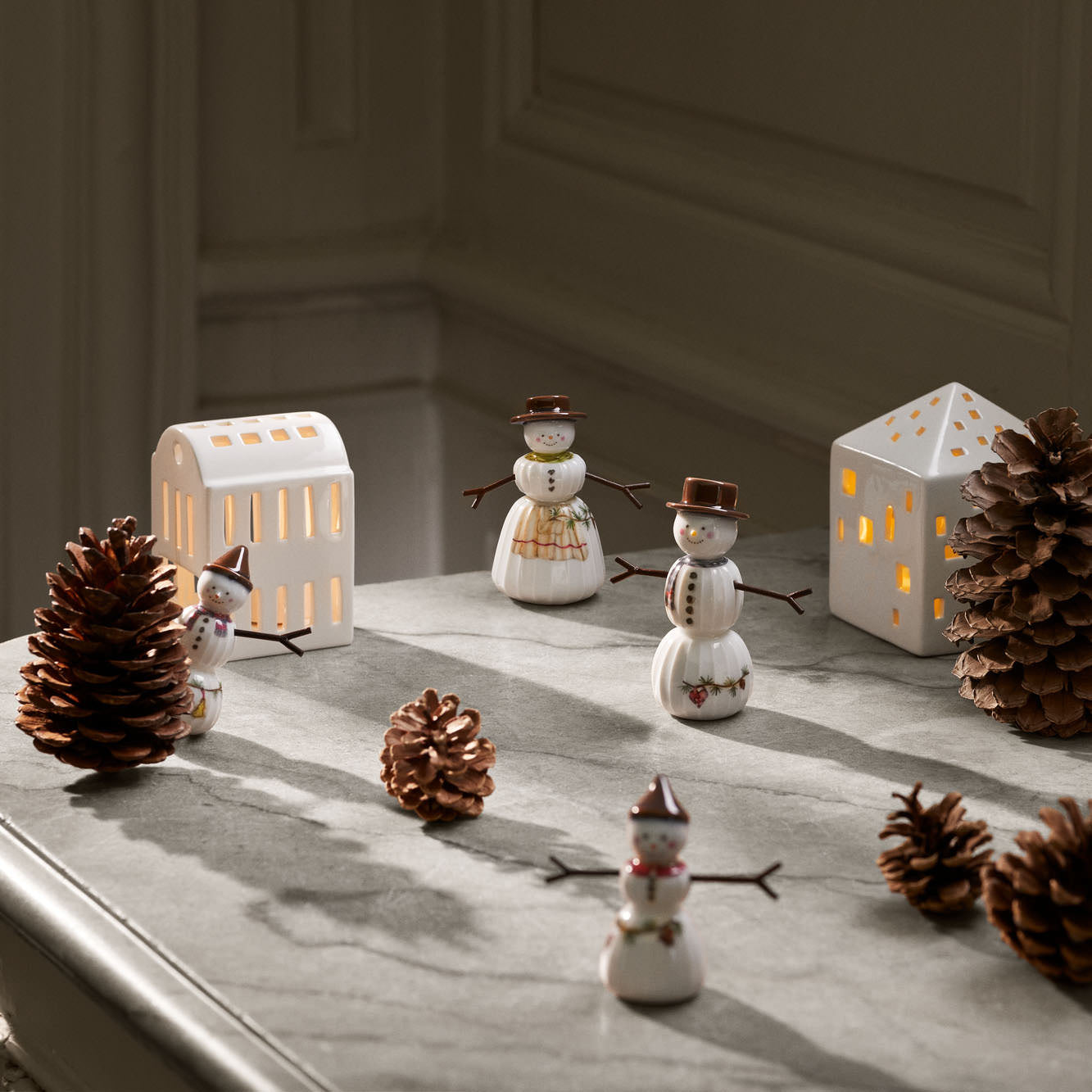 Hammershøi Schneefrau - weiß