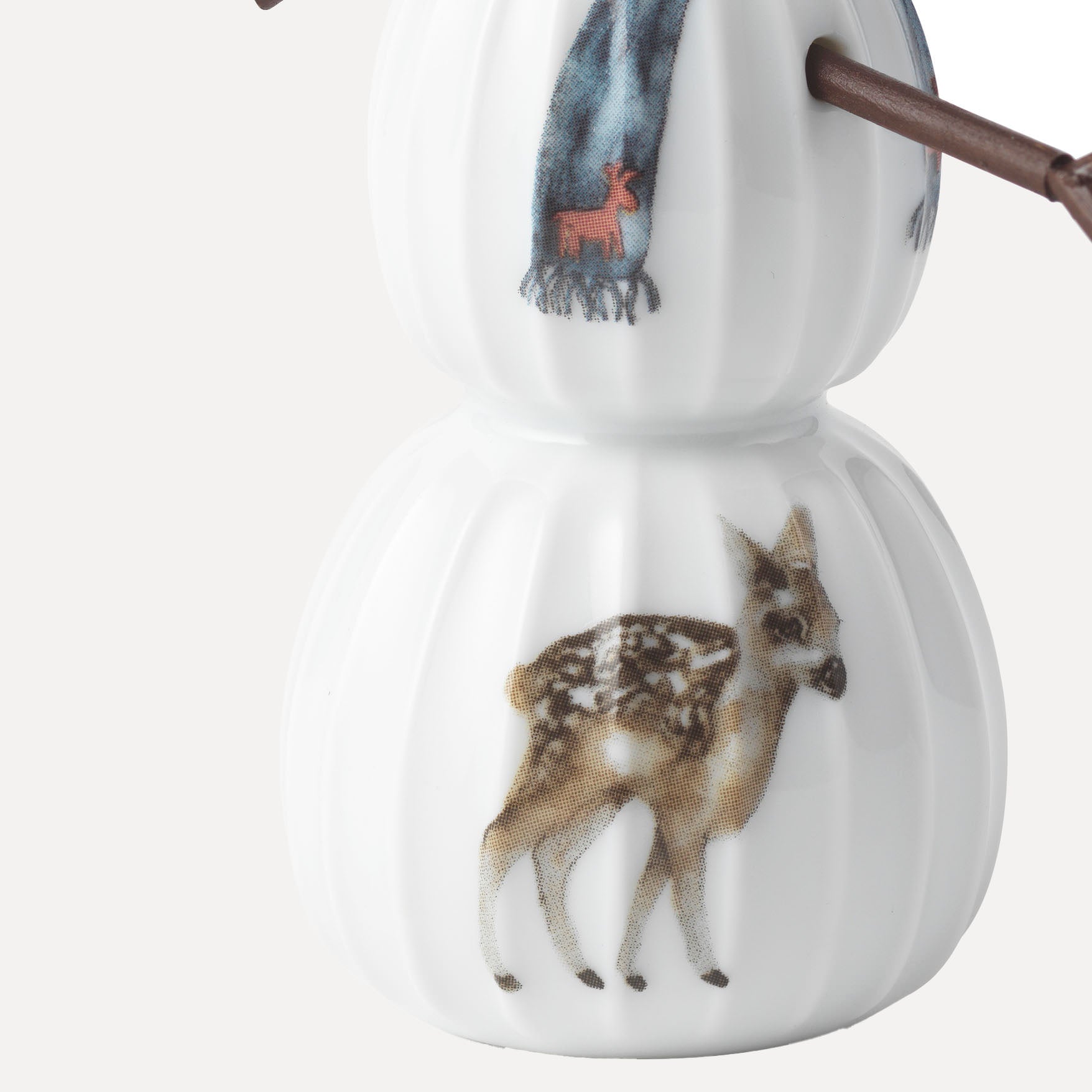 Hammershøi Schneemann - weiß