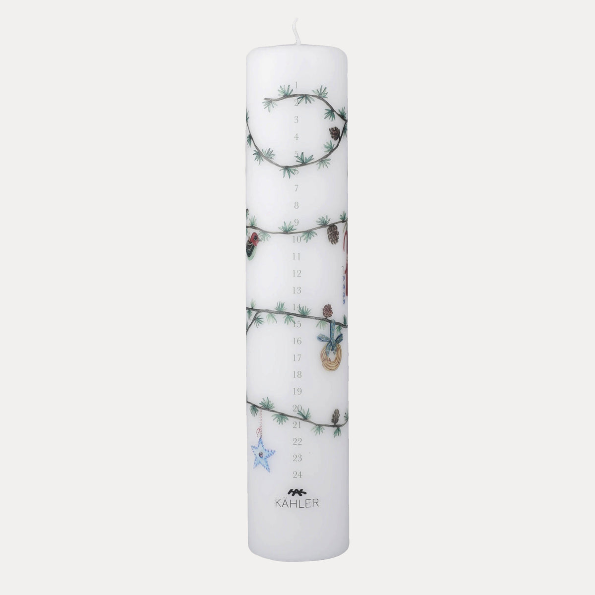 Kähler Hammershøi Kalenderkerze 2026