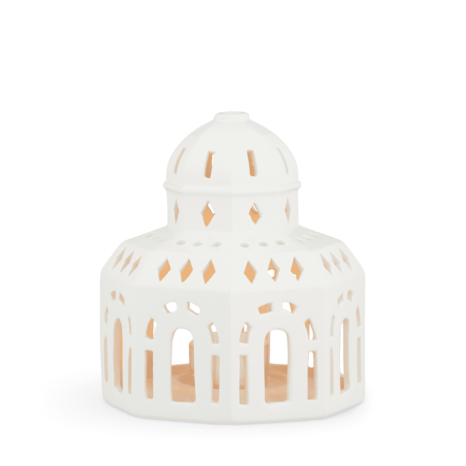 Kähler Urbania Tivoli Lichthaus Glassalen - weiß
