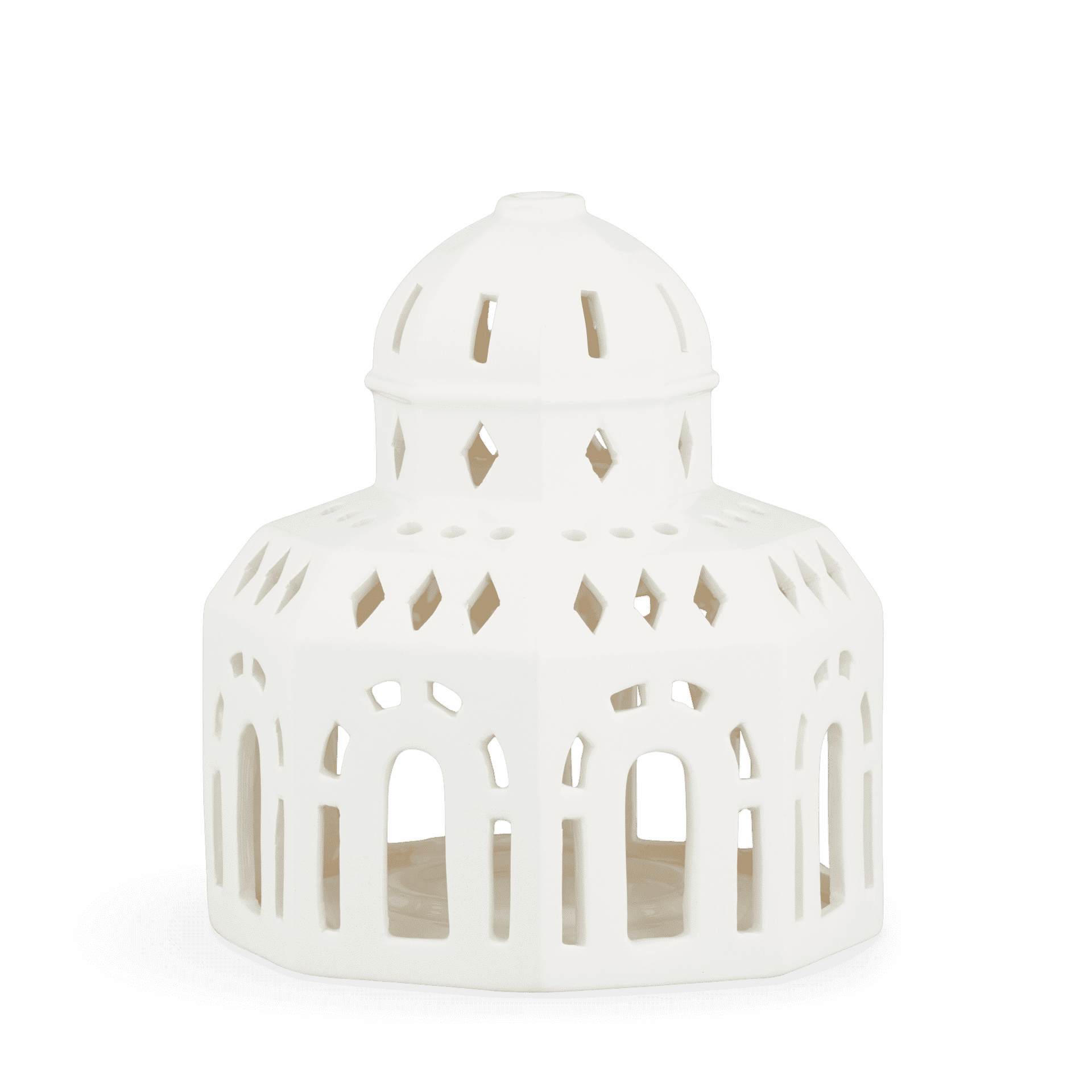 Kähler Urbania Tivoli Lichthaus Glassalen - weiß