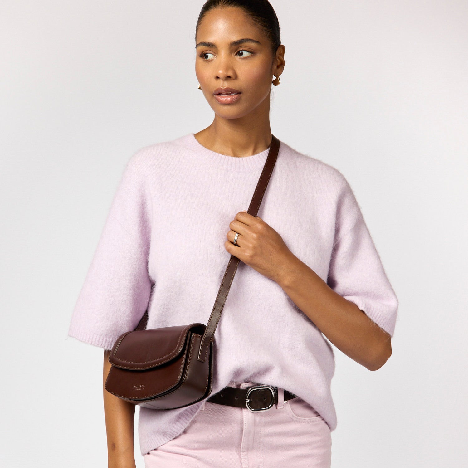 Kendalini Tasche - Leder Chocolate