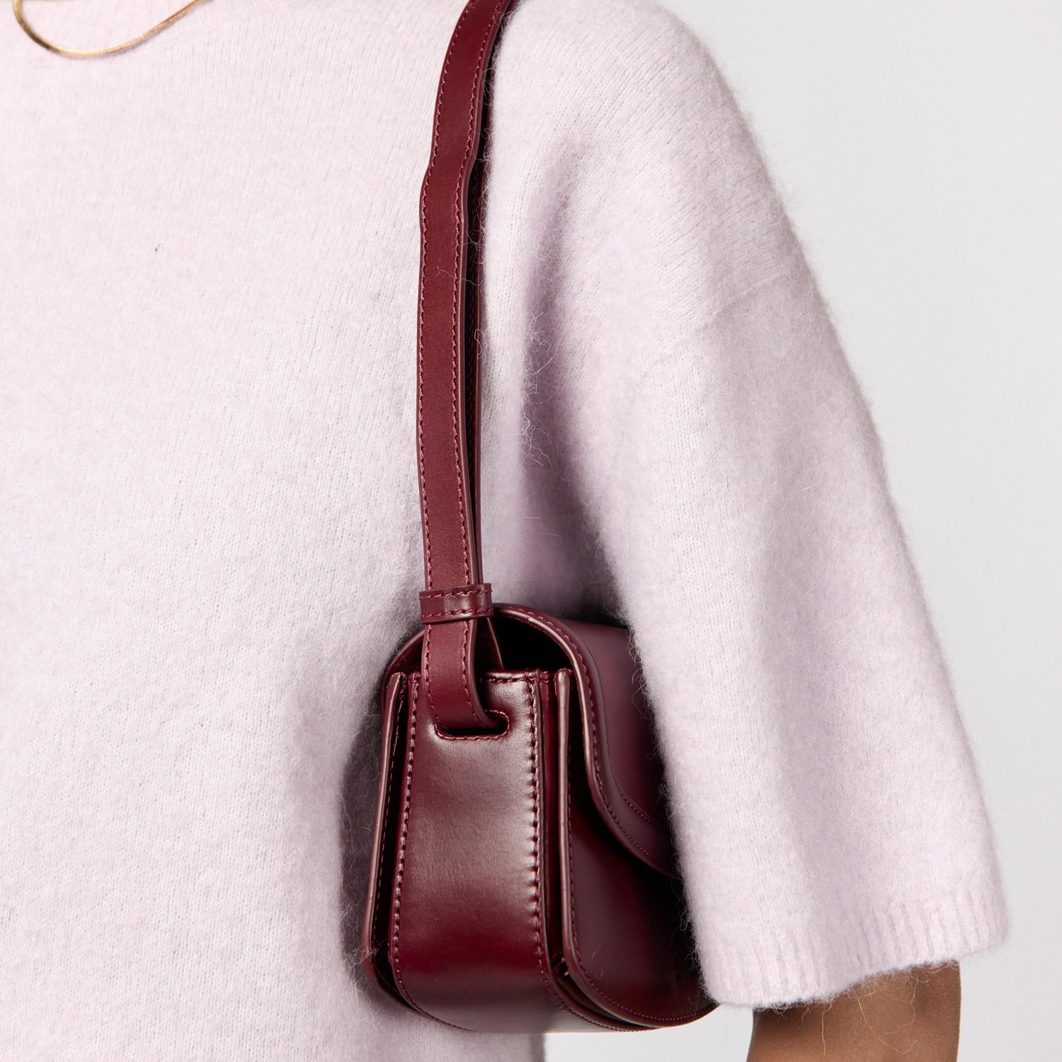 Kendalini Tasche - Leder Dark Cherry