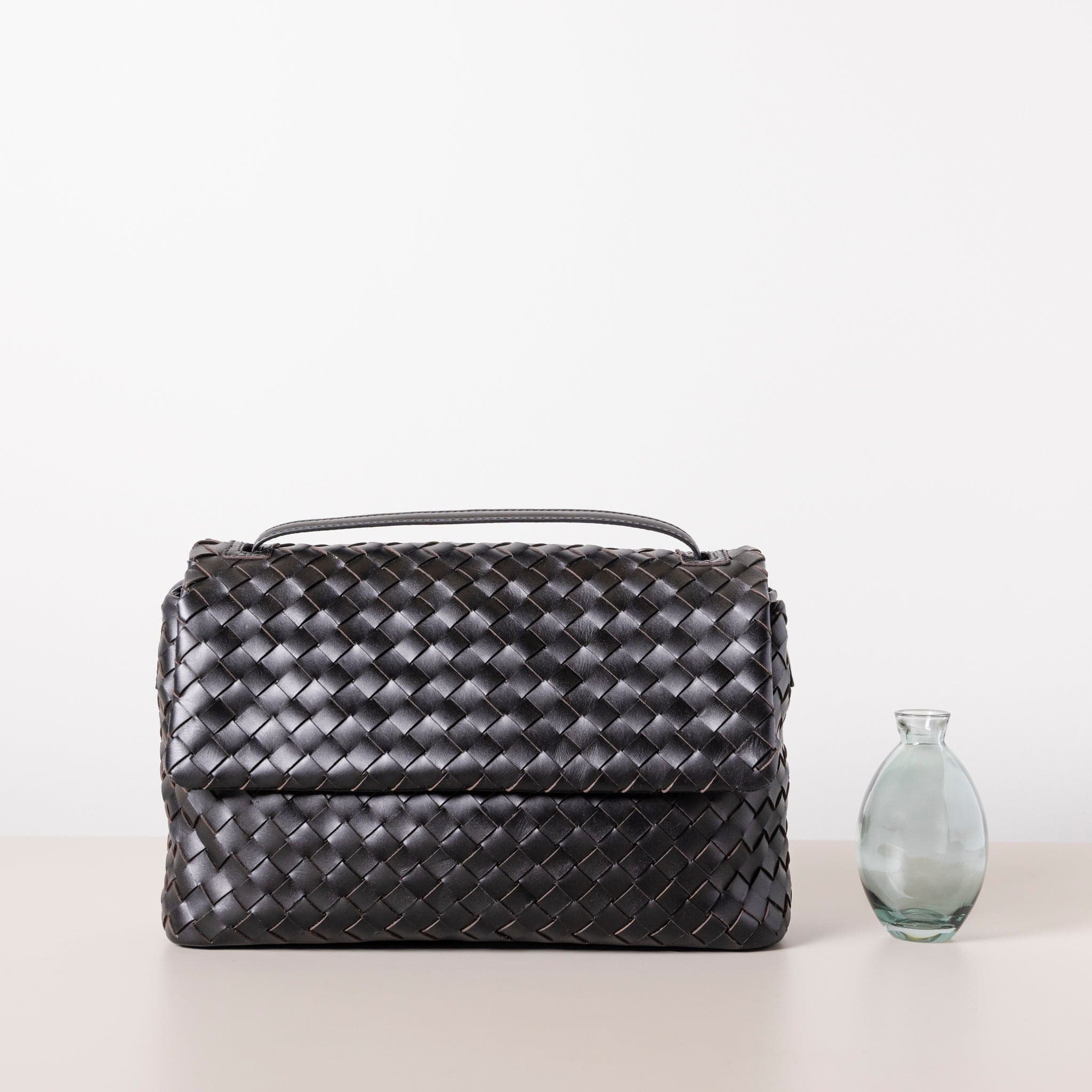 Kenzie Tasche - Leder Schwarz