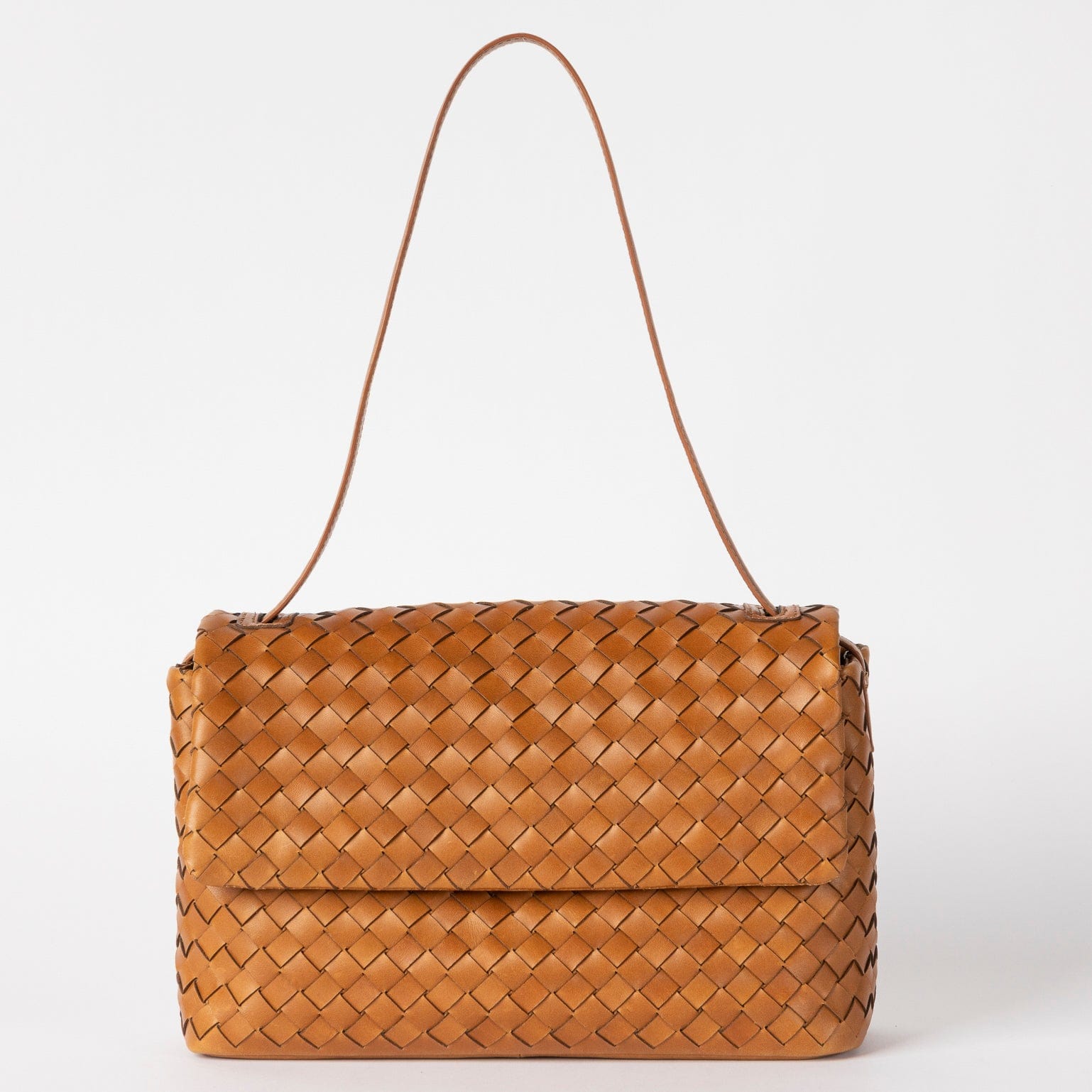 Kenzie Tasche - Leder Cognac