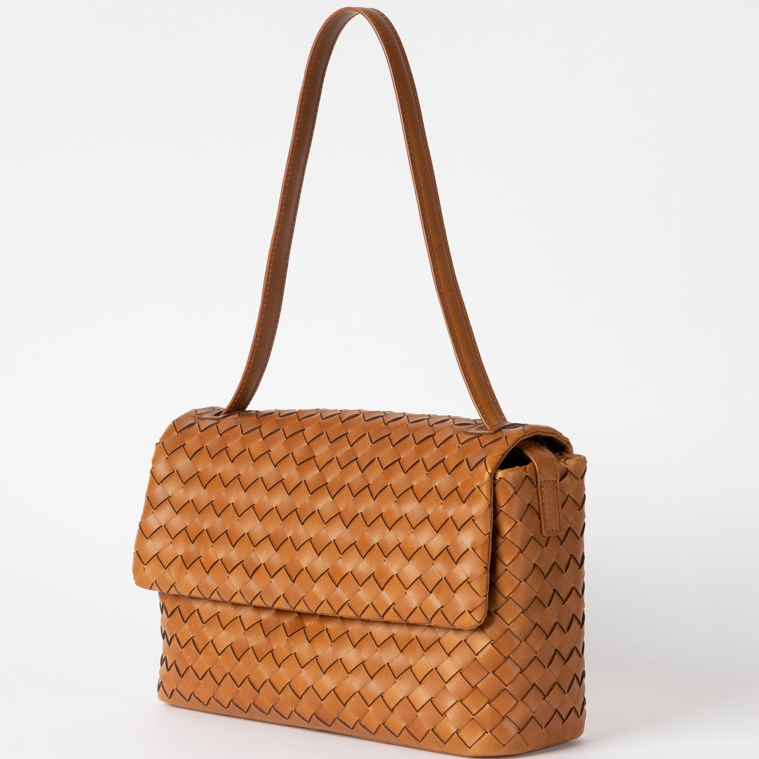 Kenzie Tasche - Leder Cognac