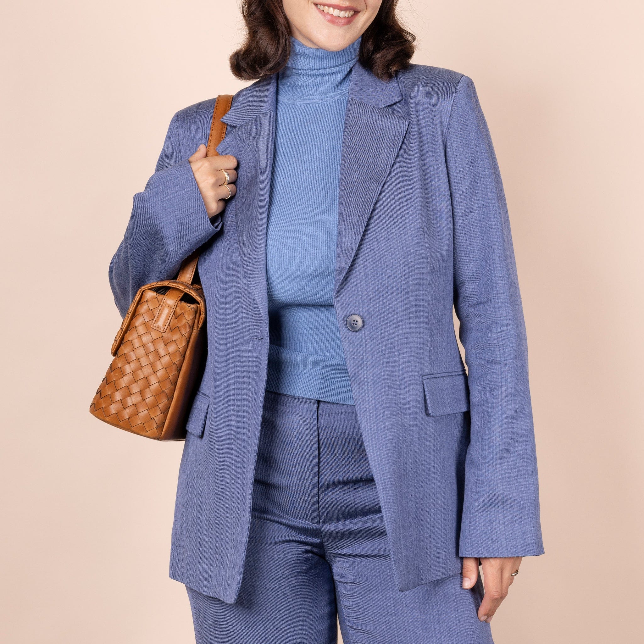 Kenzie Tasche - Leder Cognac