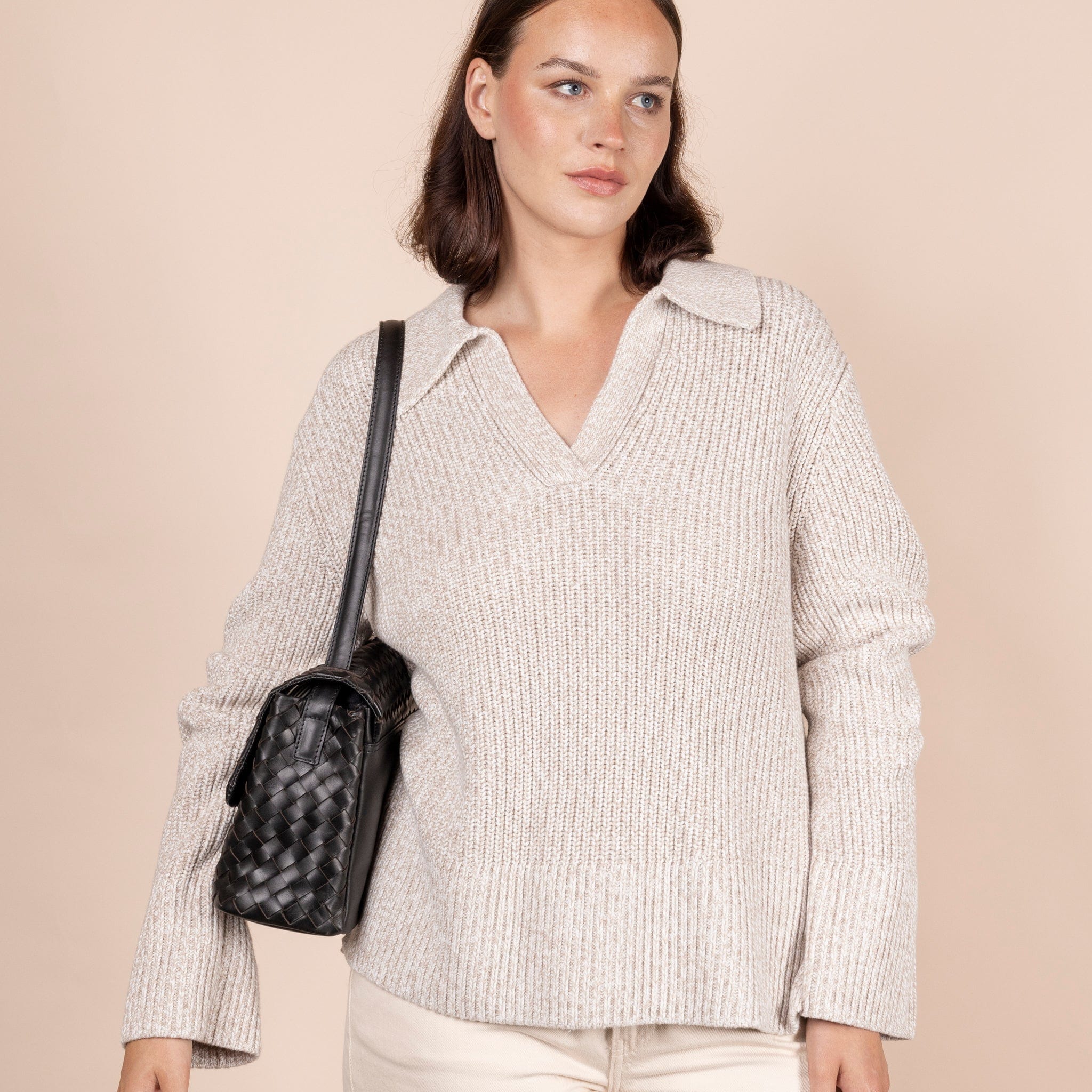 Kenzie Tasche - Leder Schwarz