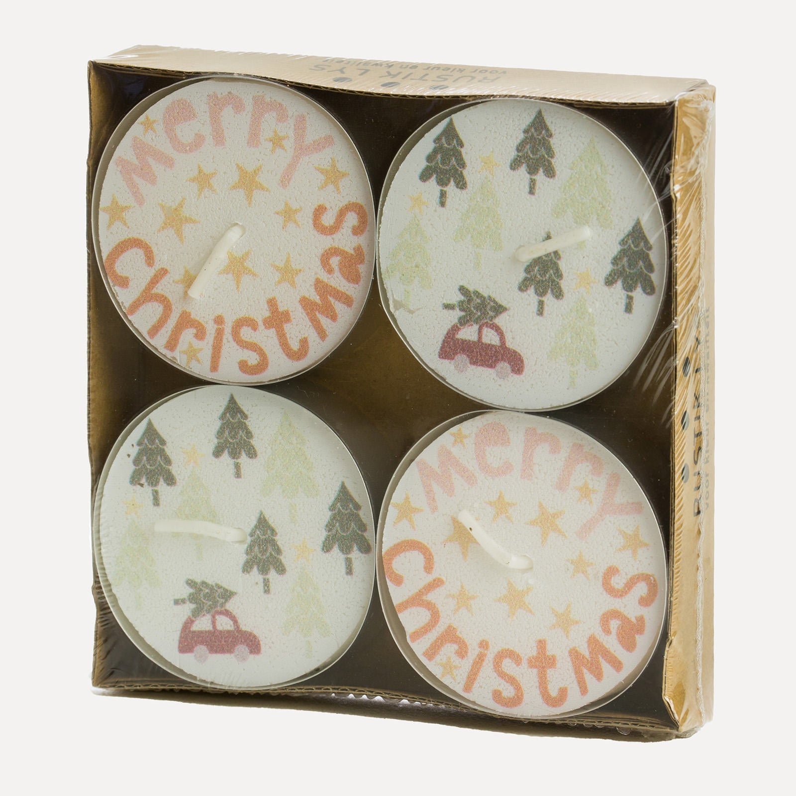 Teelichter groß 4er Set - Driving Home