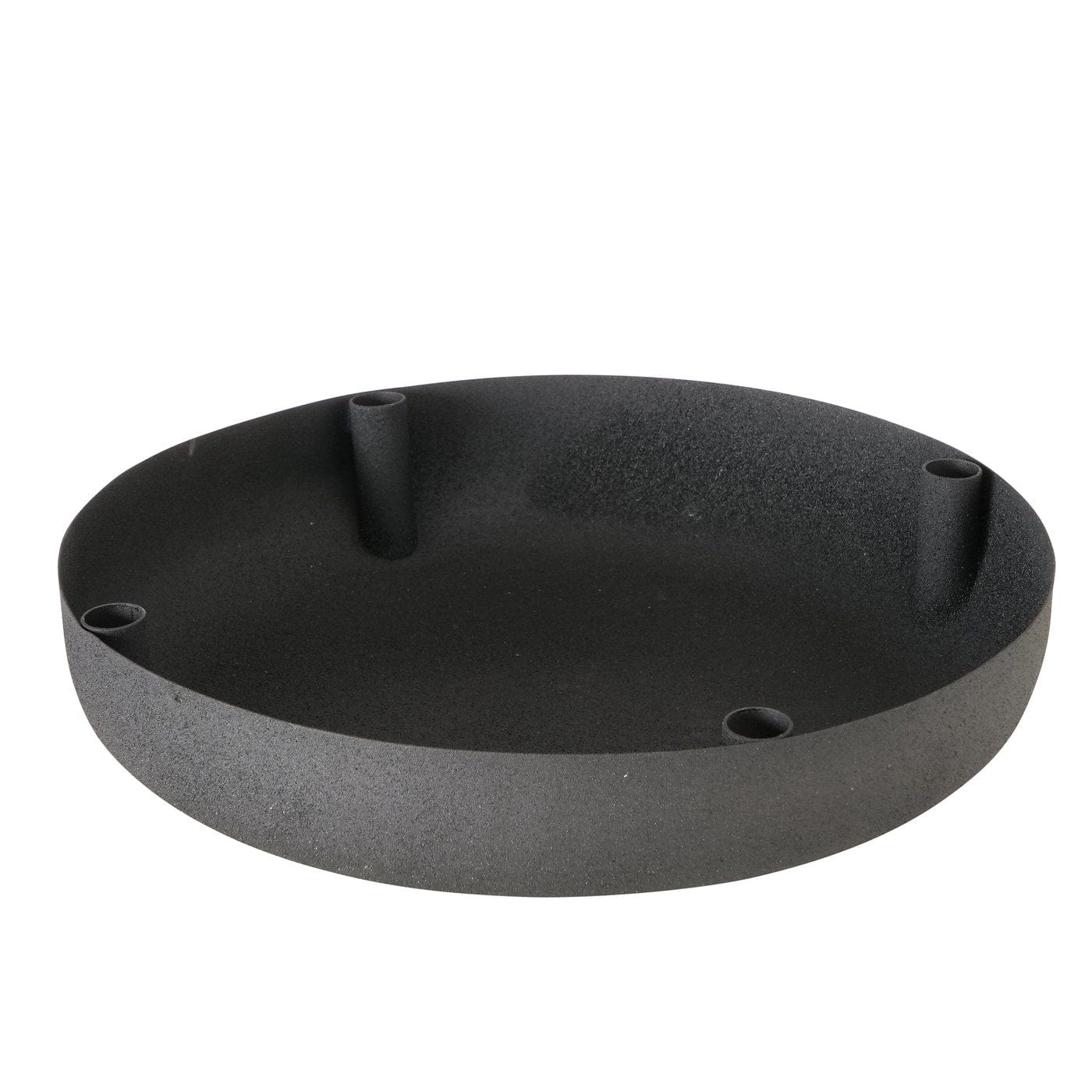 Kerzenschale Vassi schwarz