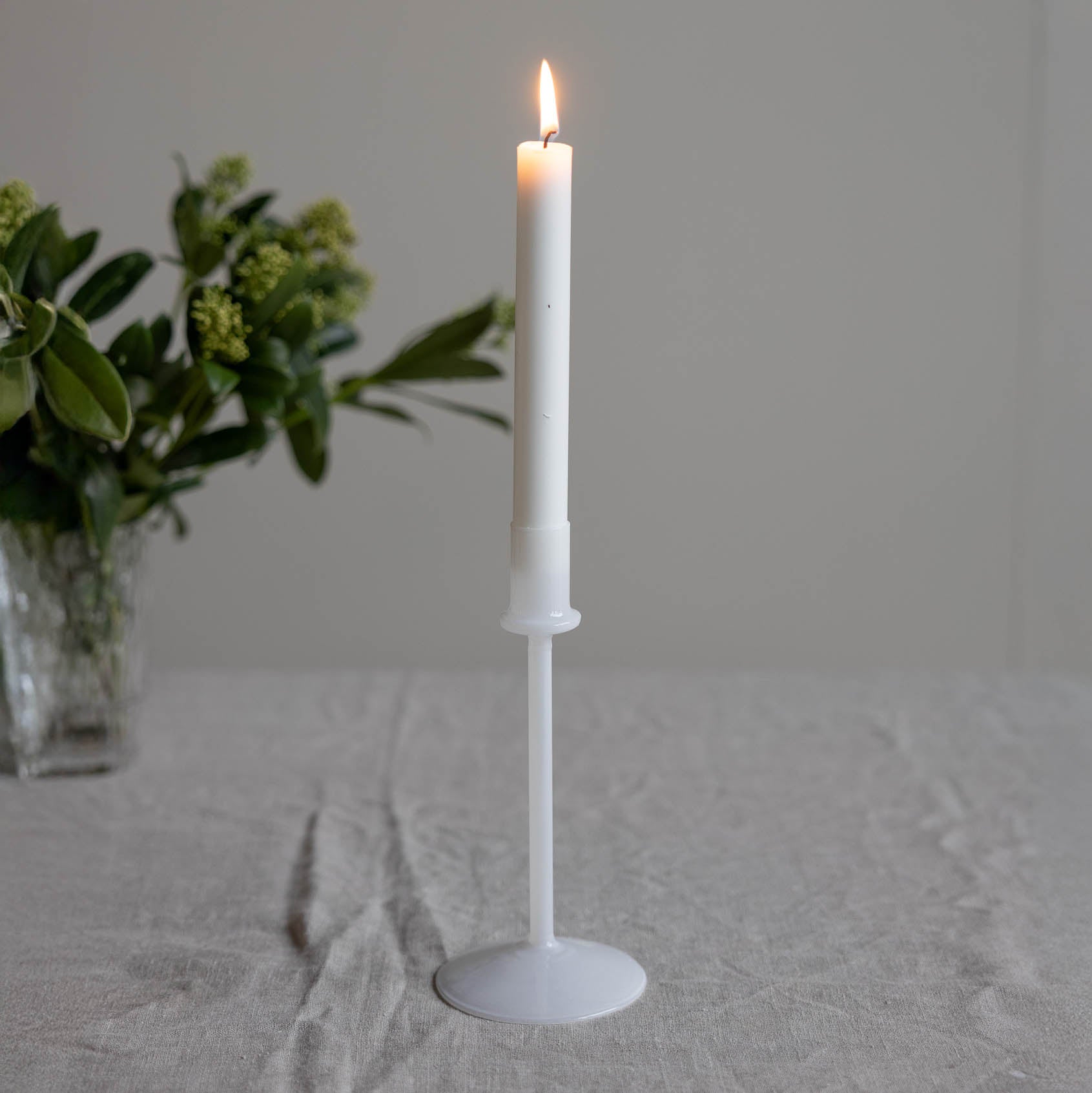 Kerzenhalter Erstad - weiß