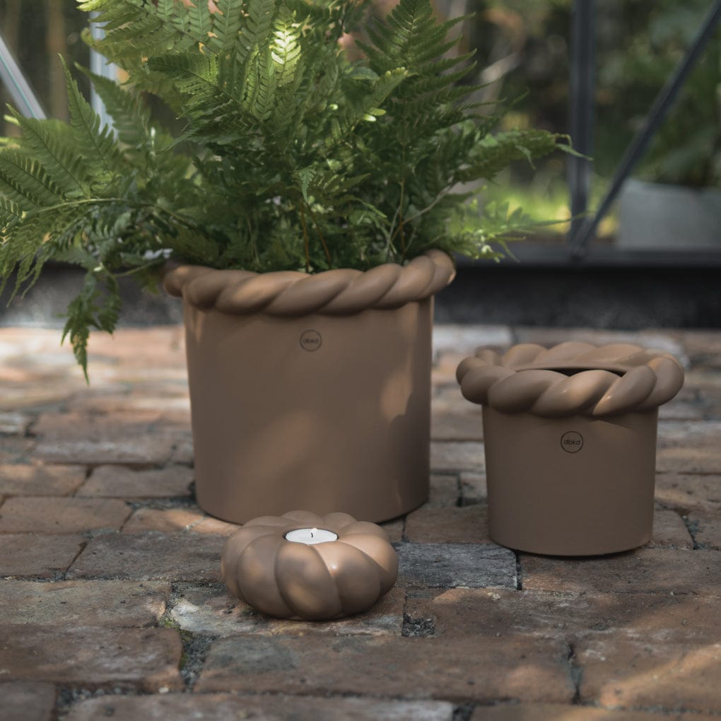 OUTLET Kerzenhalter Twine - nougat