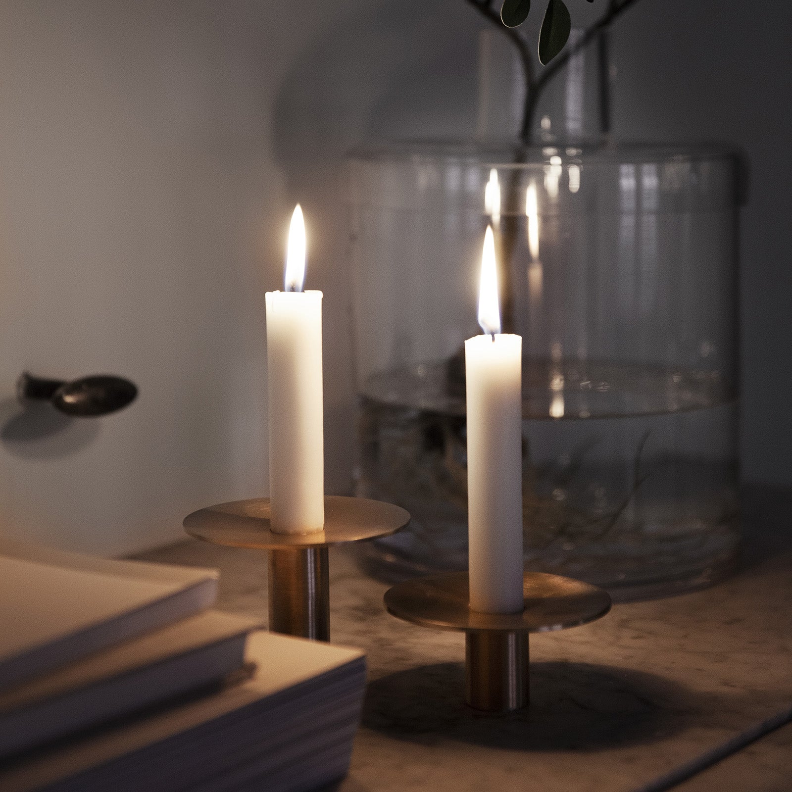 Kerzenhalter Ljusstake - messing