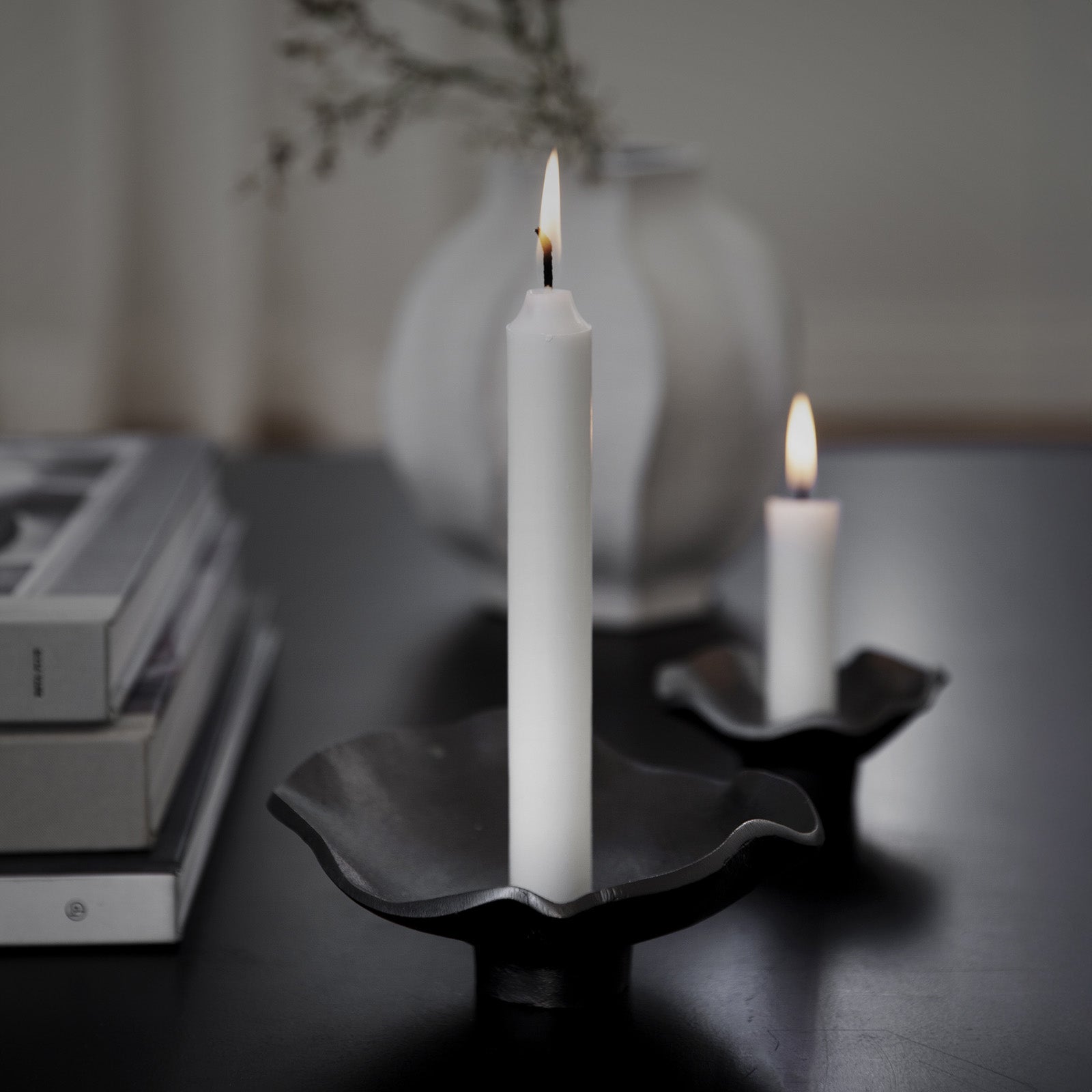 Kerzenhalter Kronljus - schwarz