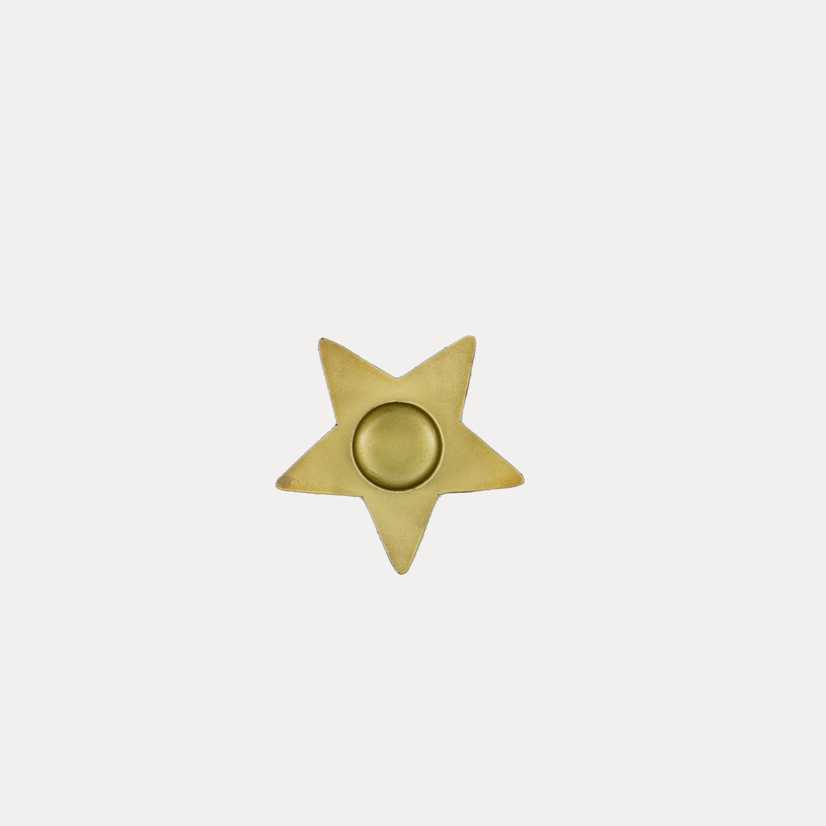 Kerzenhalter Stern - gold