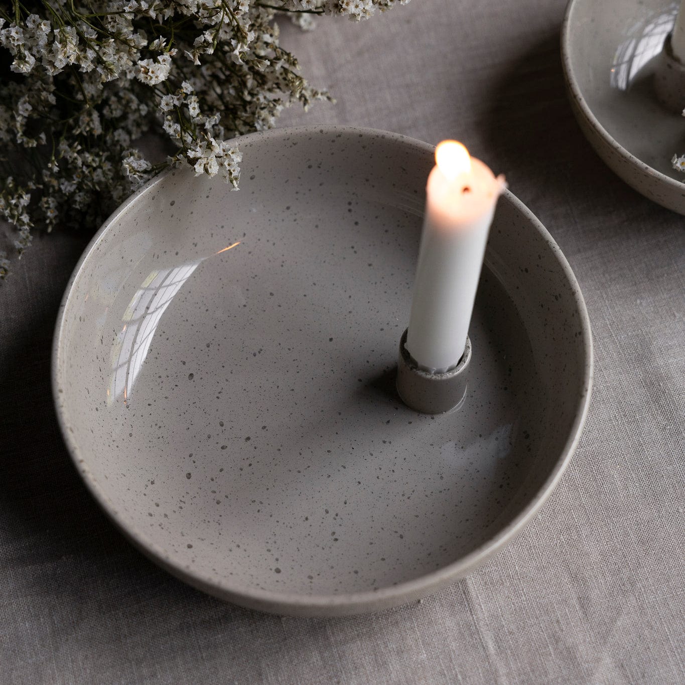 Lidatorp Kerzenhalter 26cm - natur