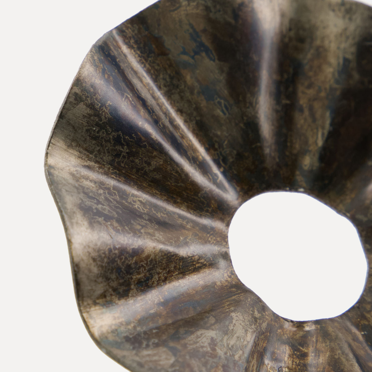 Kerzenring Flolo - antikes braun