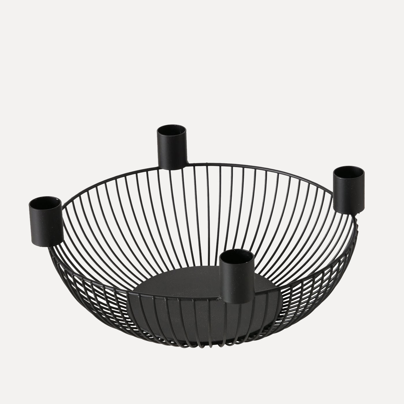 Kerzenschale Cindy - schwarz