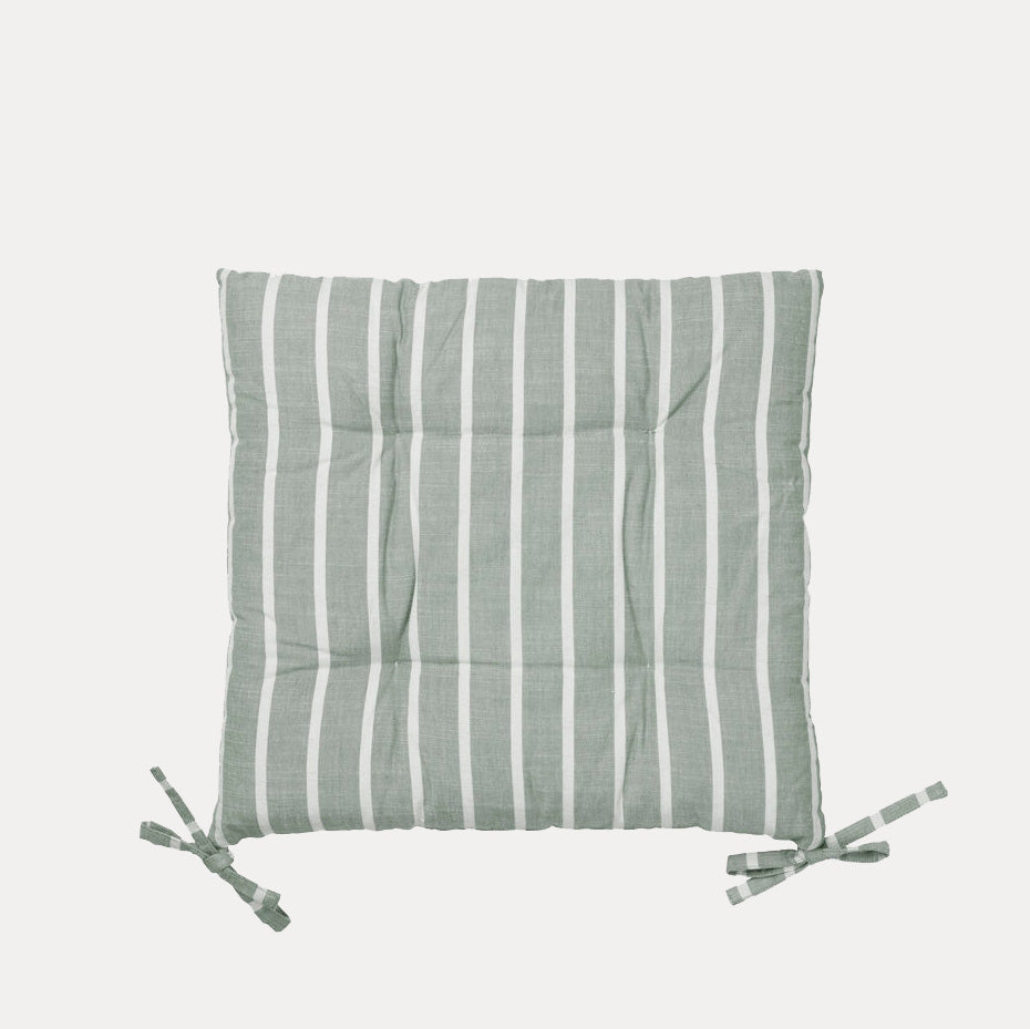 Sitzkissen Marta - Agave Green / Light Beige