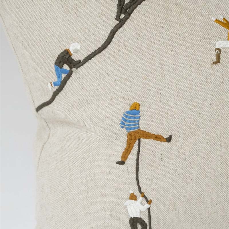 Kissenbezug Mountain Climbers - natur