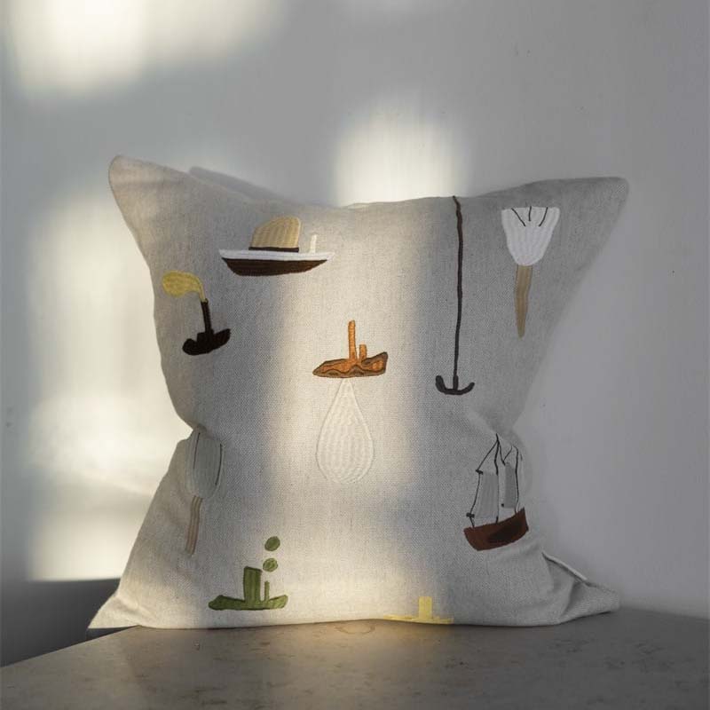 Kissenbezug Sail with me - natur