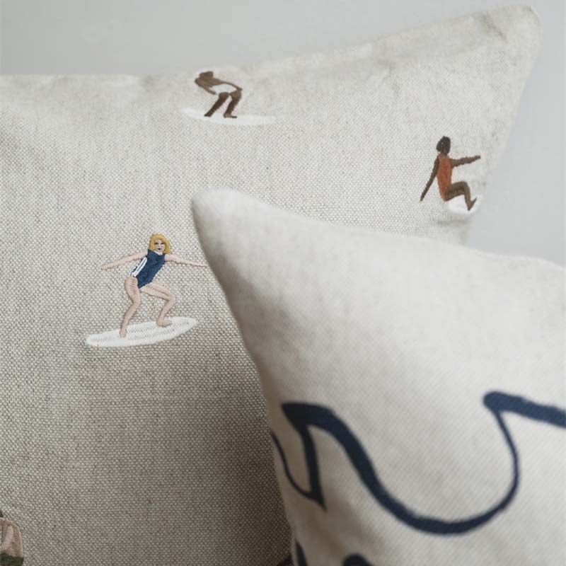 Kissenbezug Surfer - natur